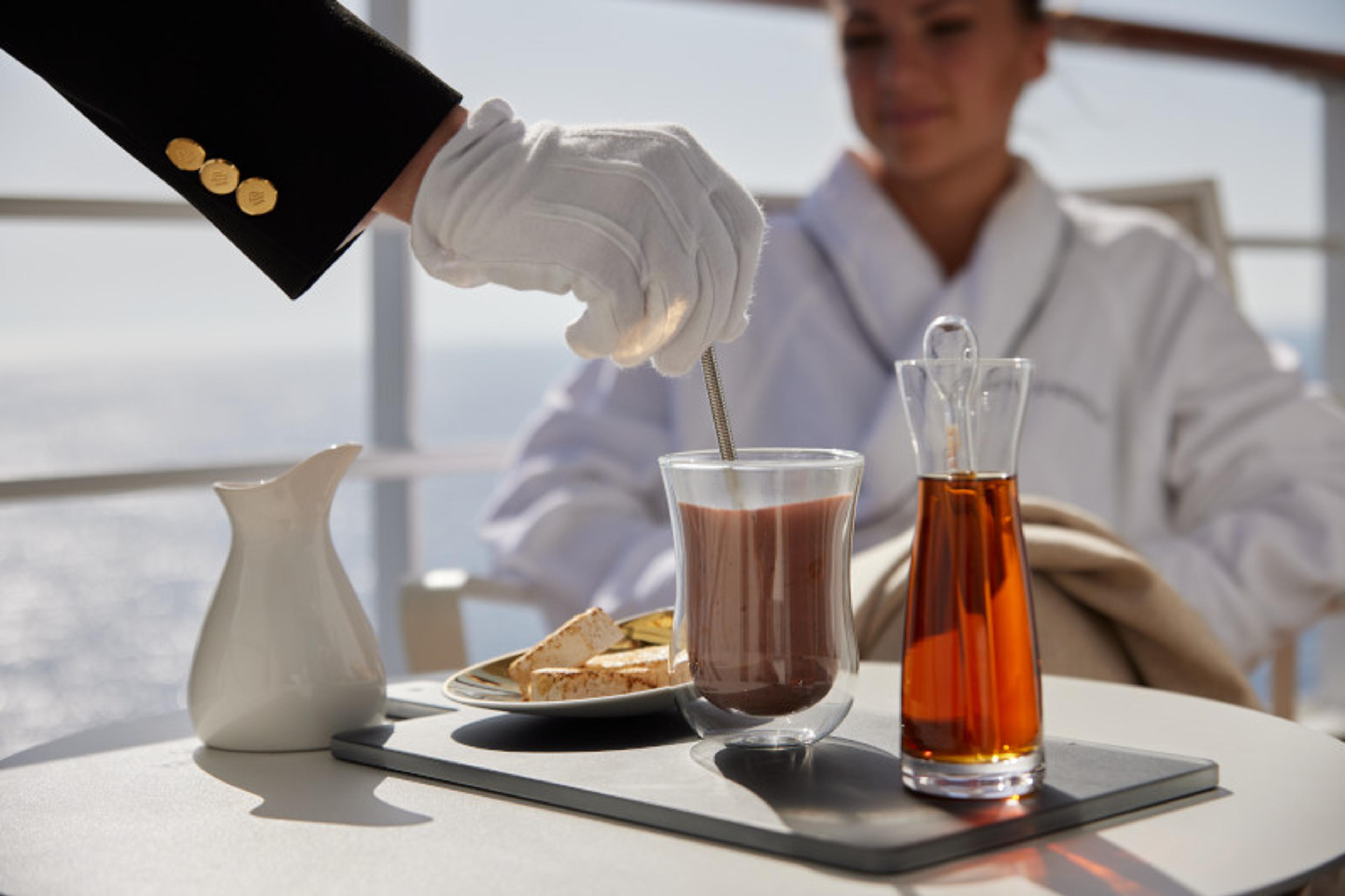 On Silversea, butlers often create very special moments./Silversea Photo