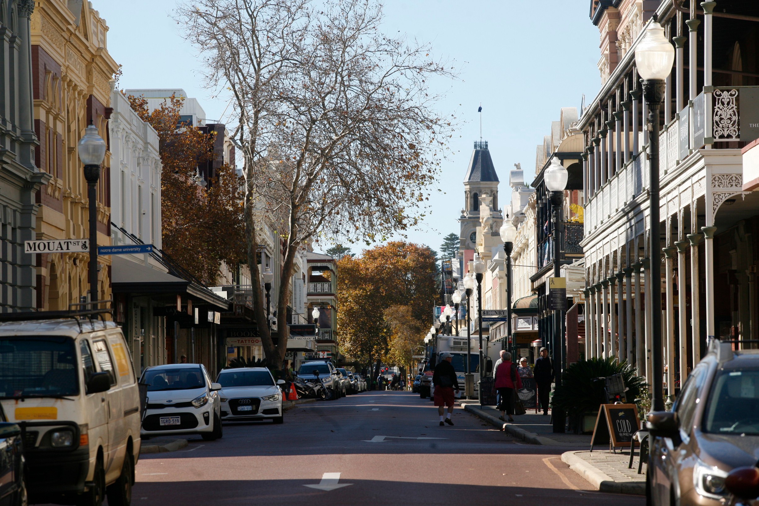 Fremantle, the quaint port city for Perth./Tourism Australia