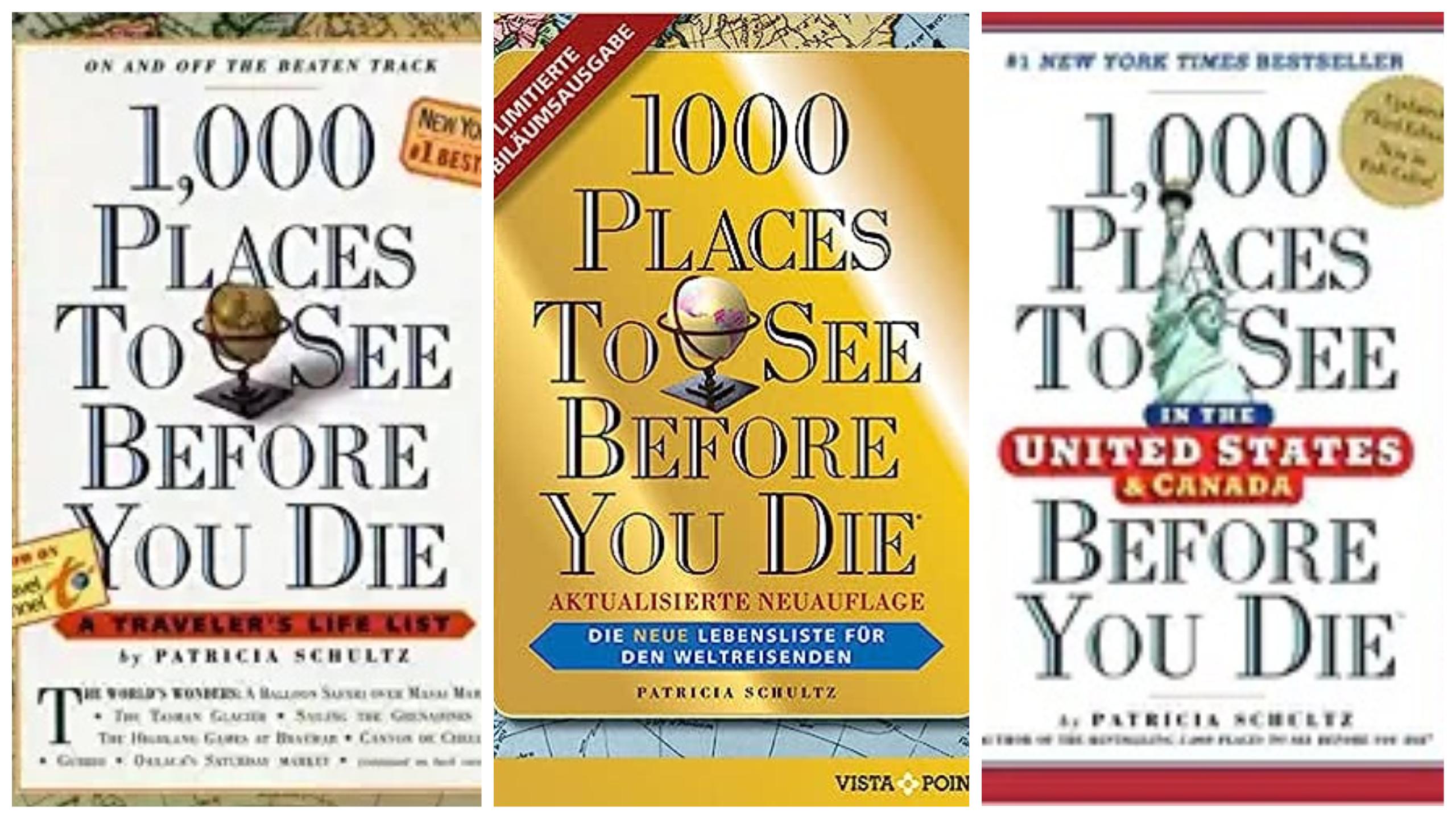 Schultz's "1,000 Places" appeared in 2003 and was subsequently translated into several languages. Then came a book focusing on the U.S. and Canada.