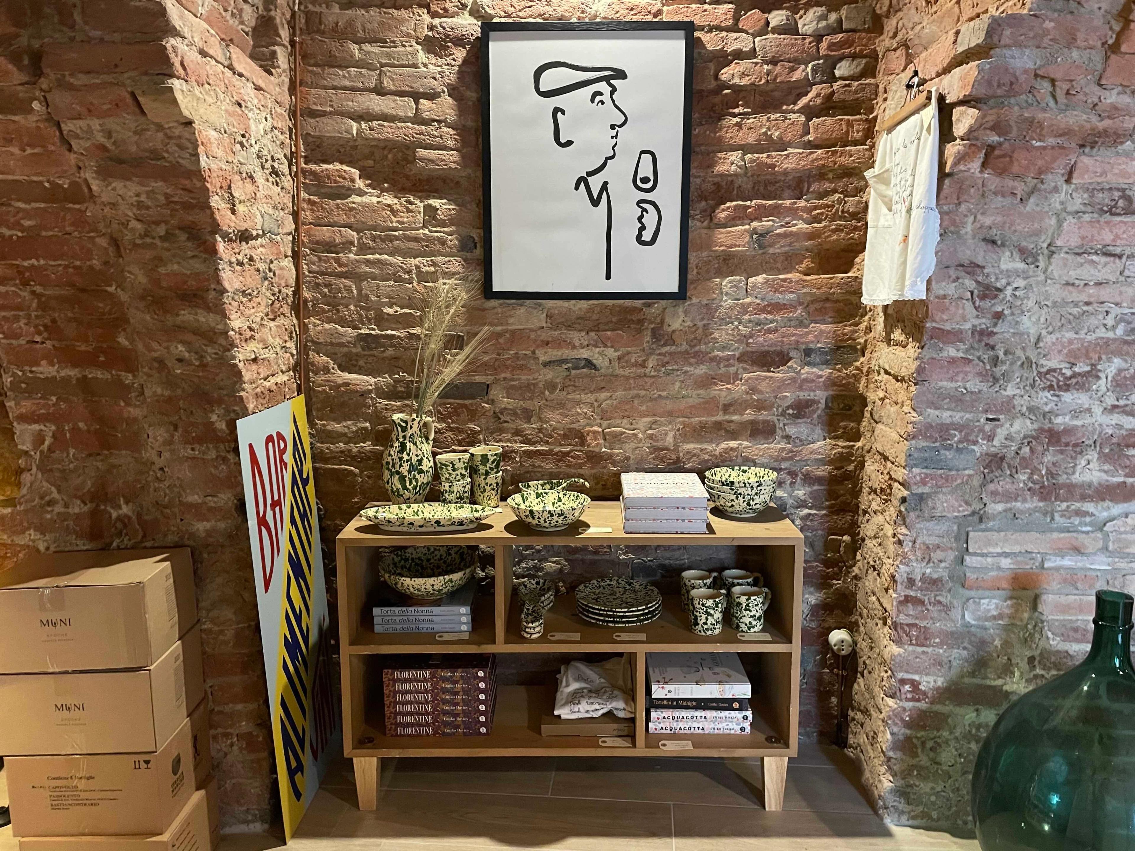 The enoteca was designed to feel cozy and homey/Laura Lazzaroni