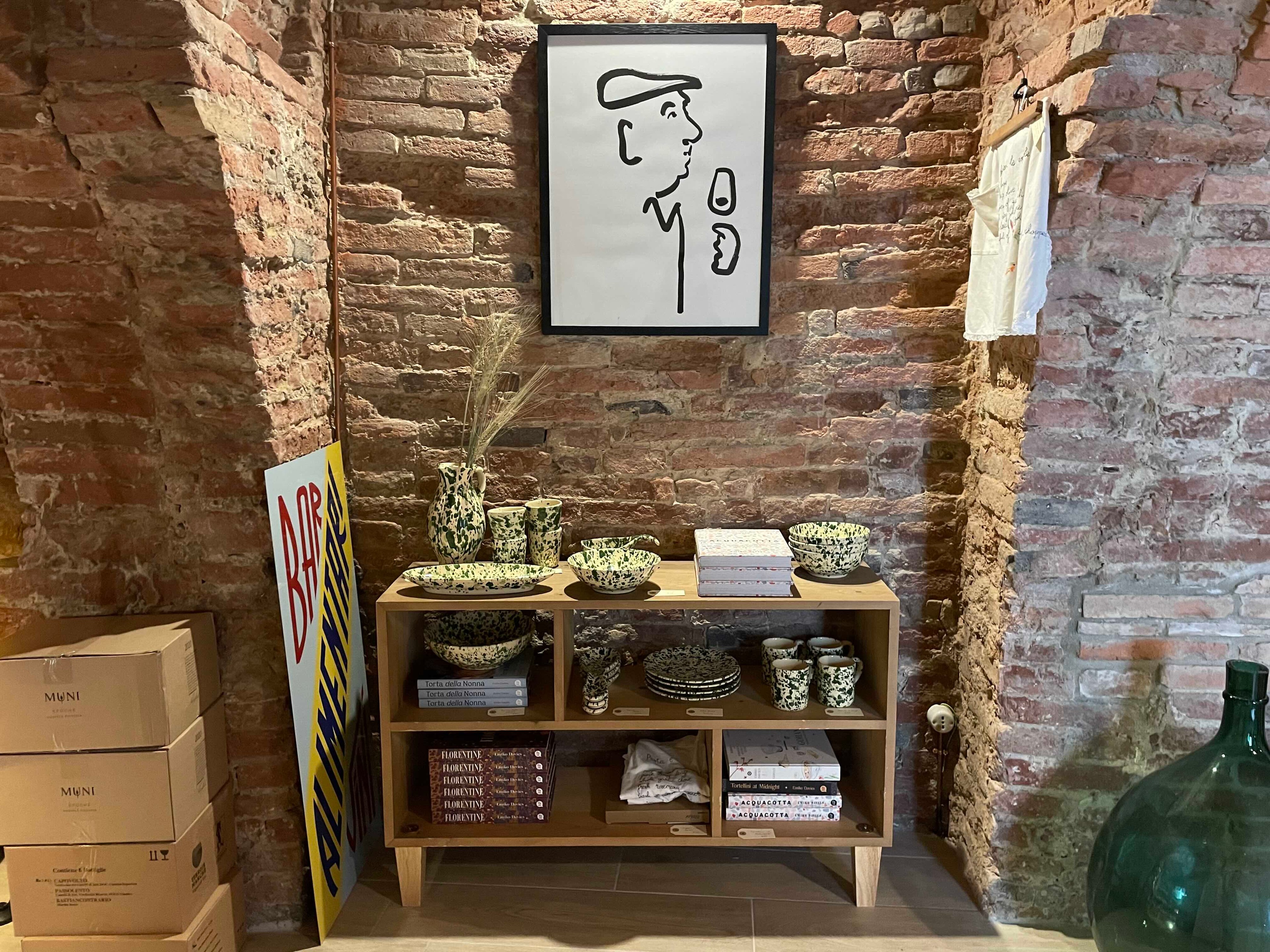 The enoteca was designed to feel cozy and homey/Laura Lazzaroni