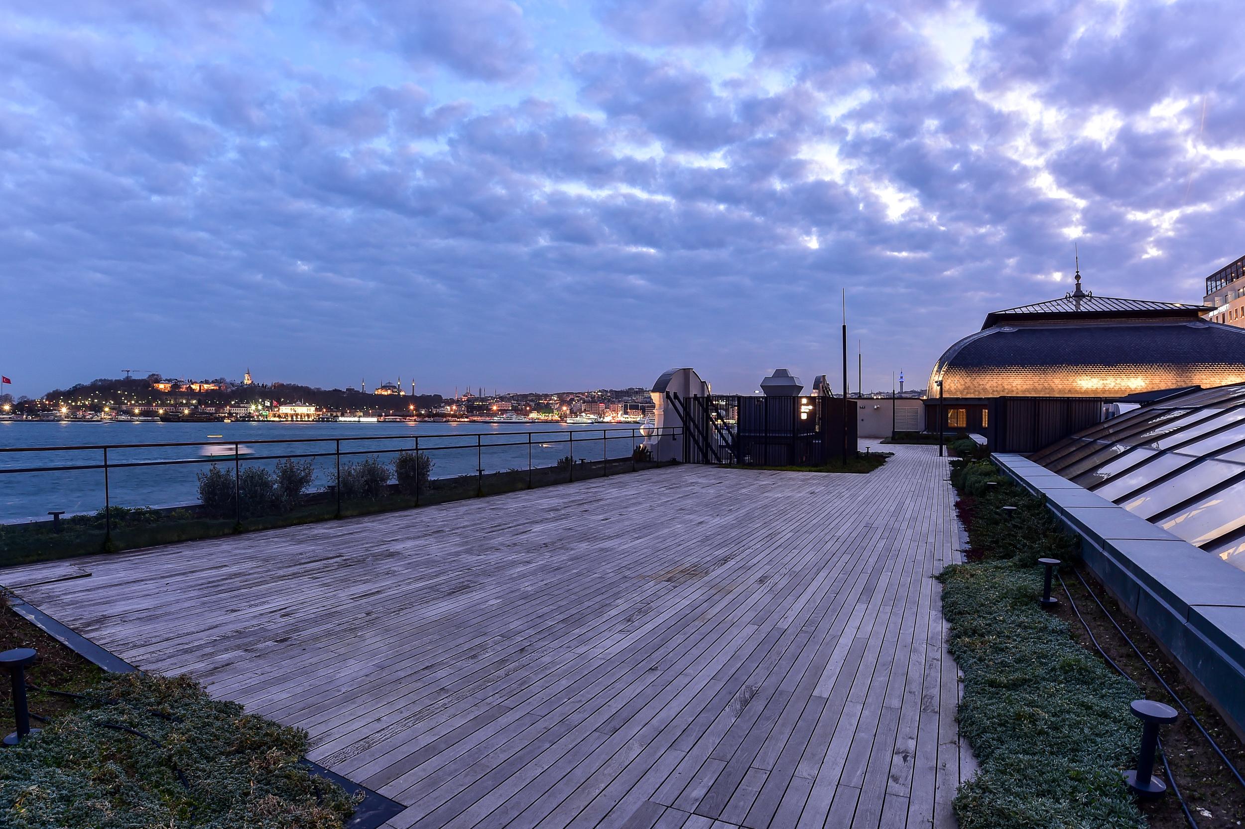 The Old Post Office is an "up from the ashes" success story in Galataport./Galataport