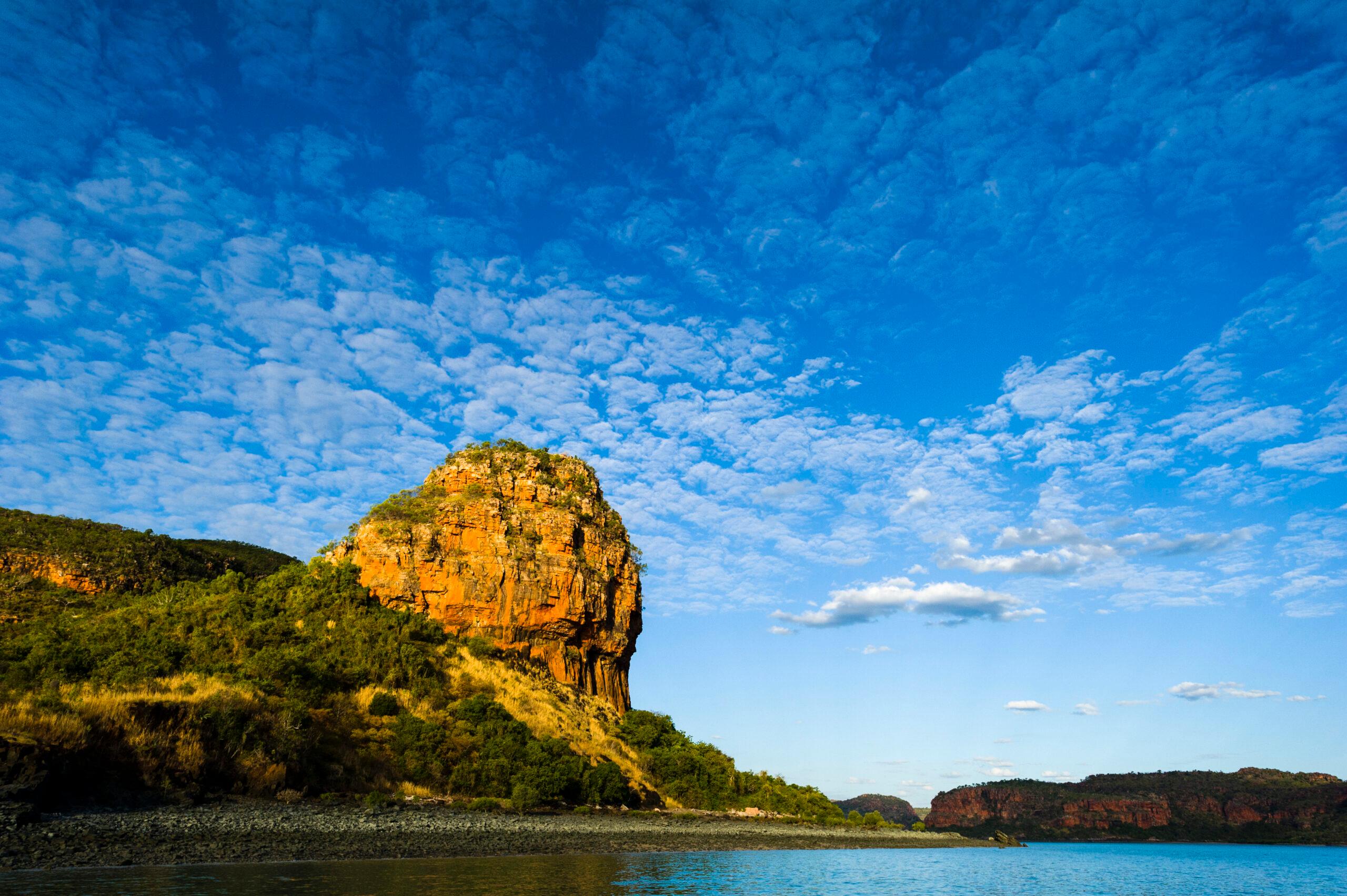 Sandstone headland in the Hunter River, the Kimberley/Getty Images