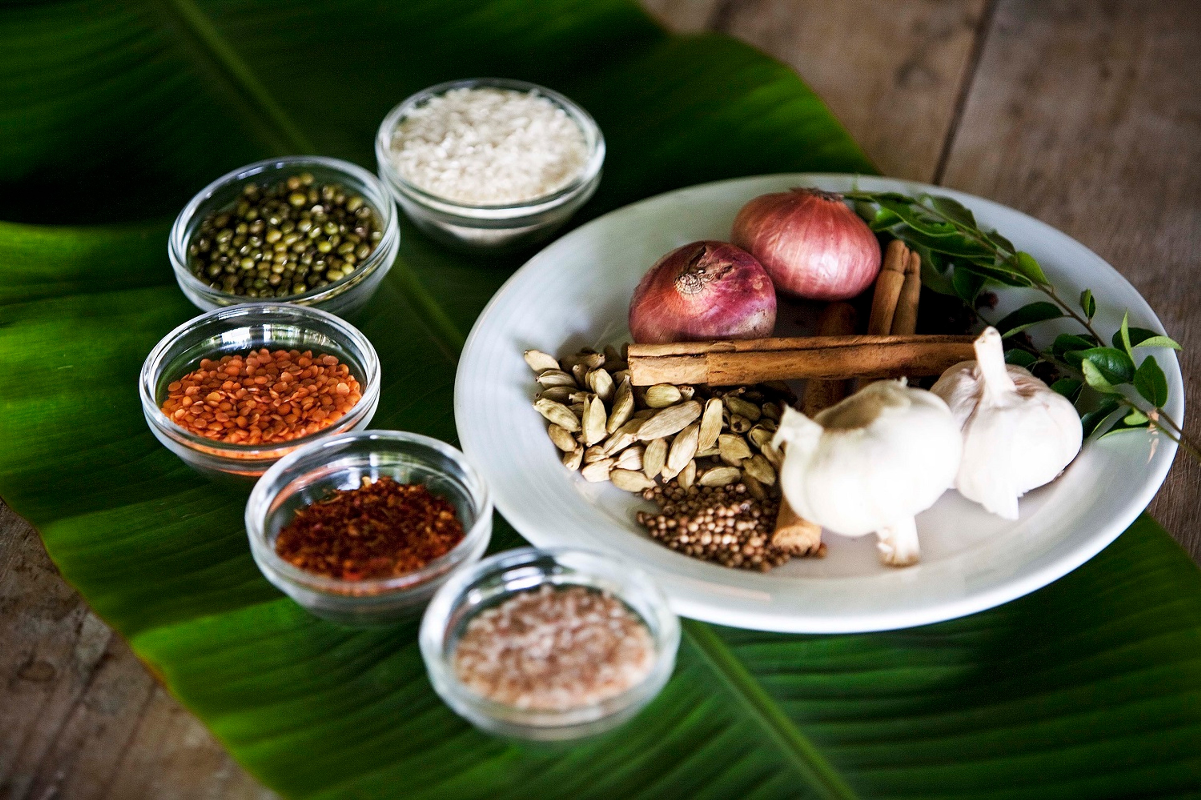 Oil, spices, herbs and various other ingredients are prescribed by Ayurveda practitioners./Lucia Griggi