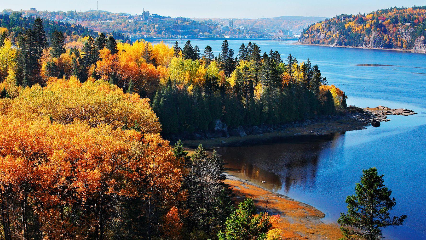 Fall foliage in New England