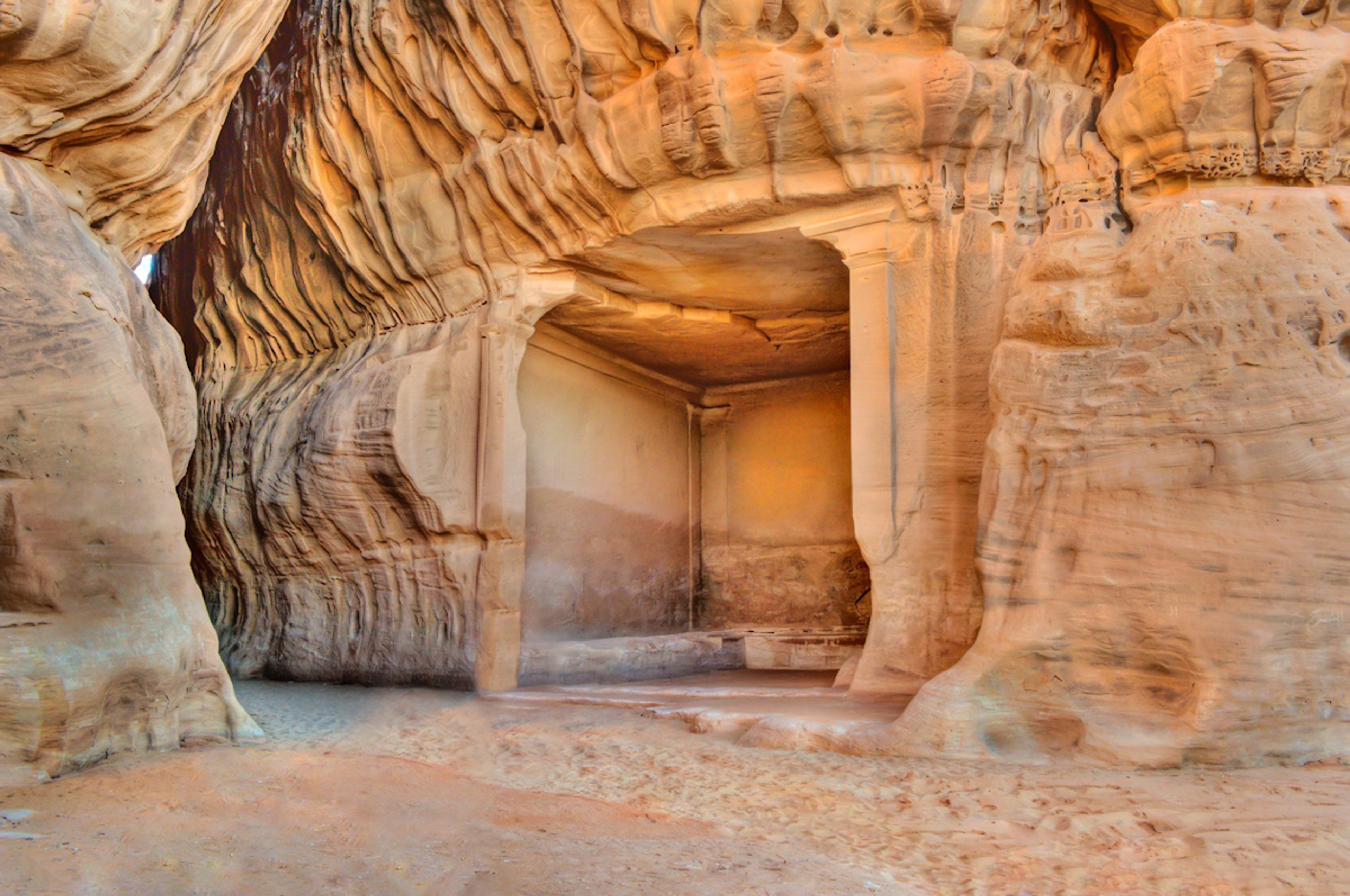 Mada'in Salih, or the ancient city of Hegra, was the second-biggest city of the Nabatean Kingdom./Shutterstock