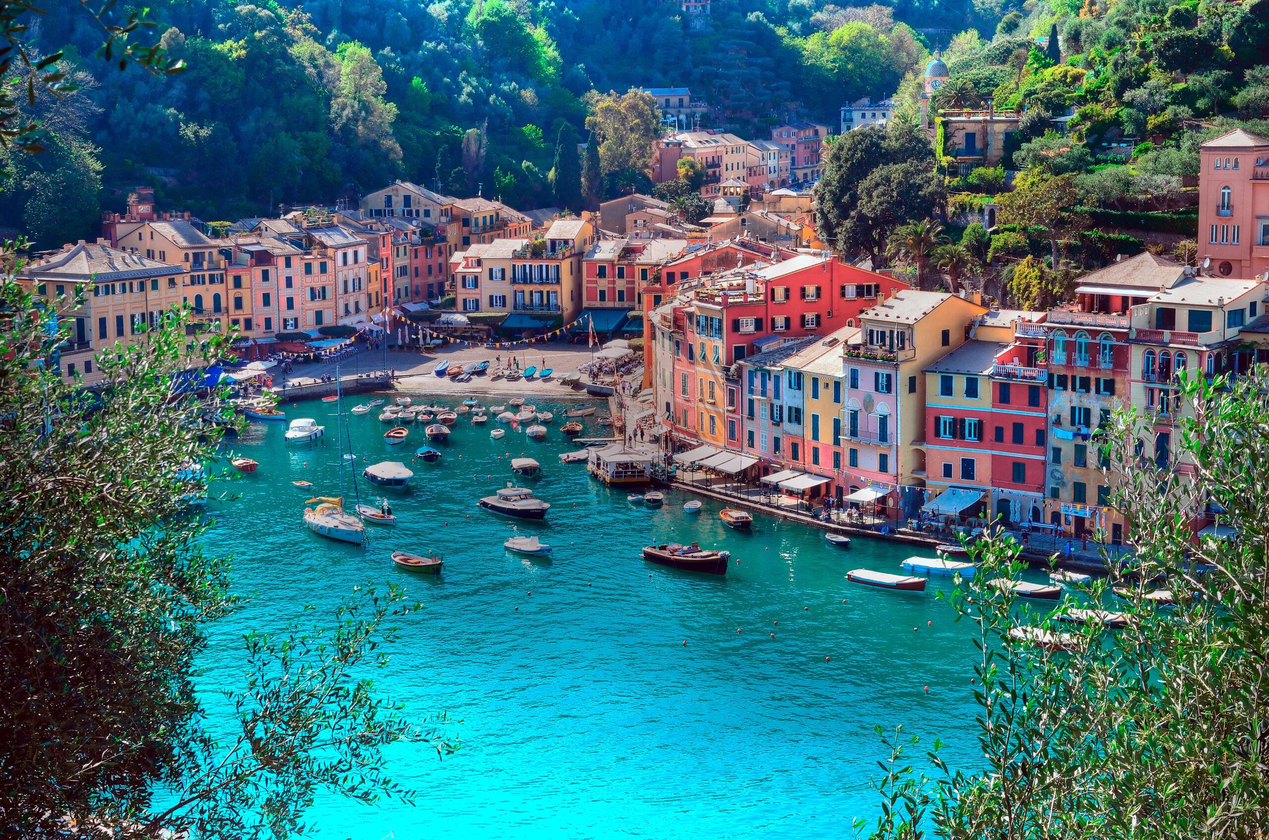 The fishing village of Portofino, Italy/Getty