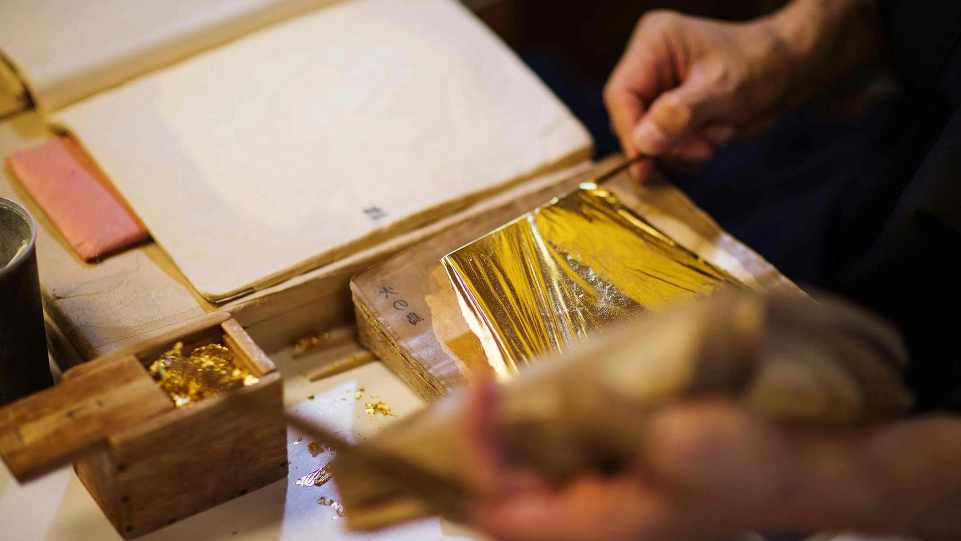Traditional Kanazawa Gold Leaf Is Still Alive in Japan