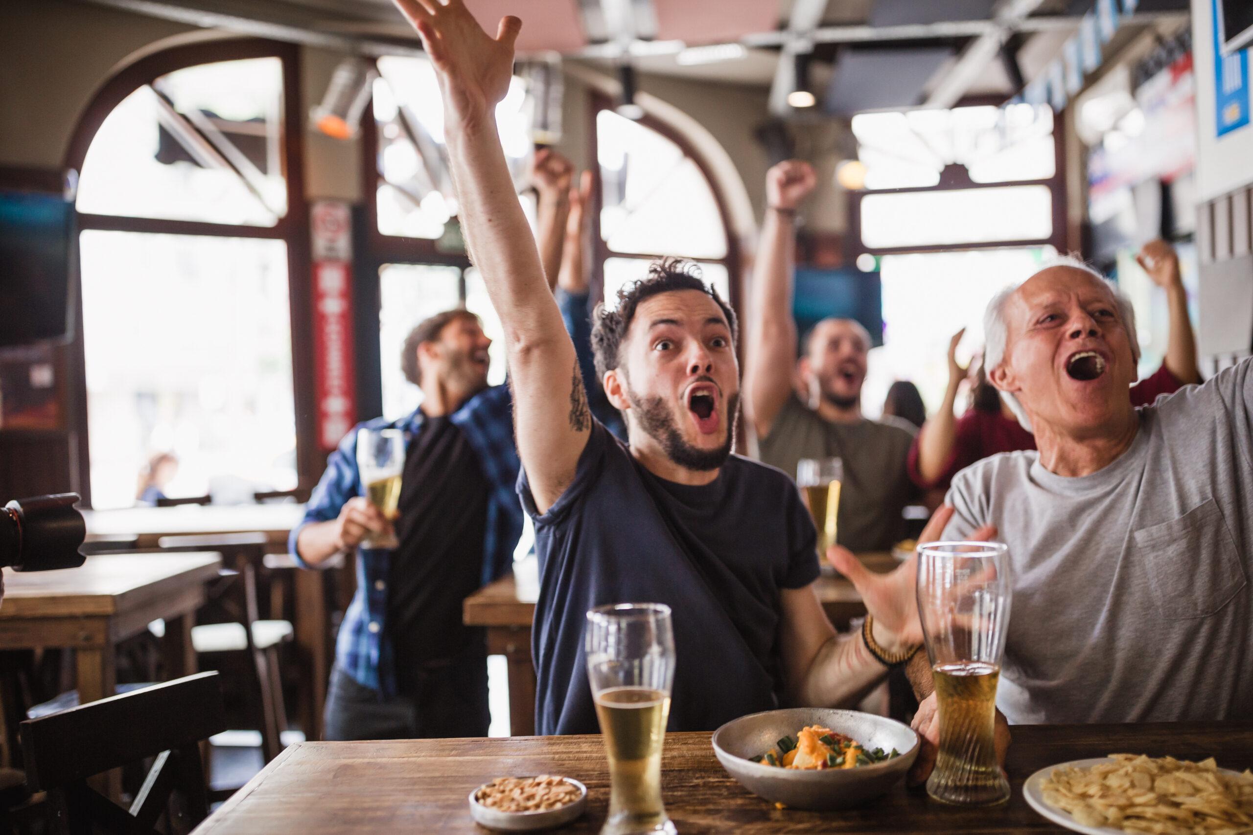 You'll never have to wonder whether a soccer match is on; just gauge the noise level coming from bars and other gathering places in Buenos Aires./Getty Images