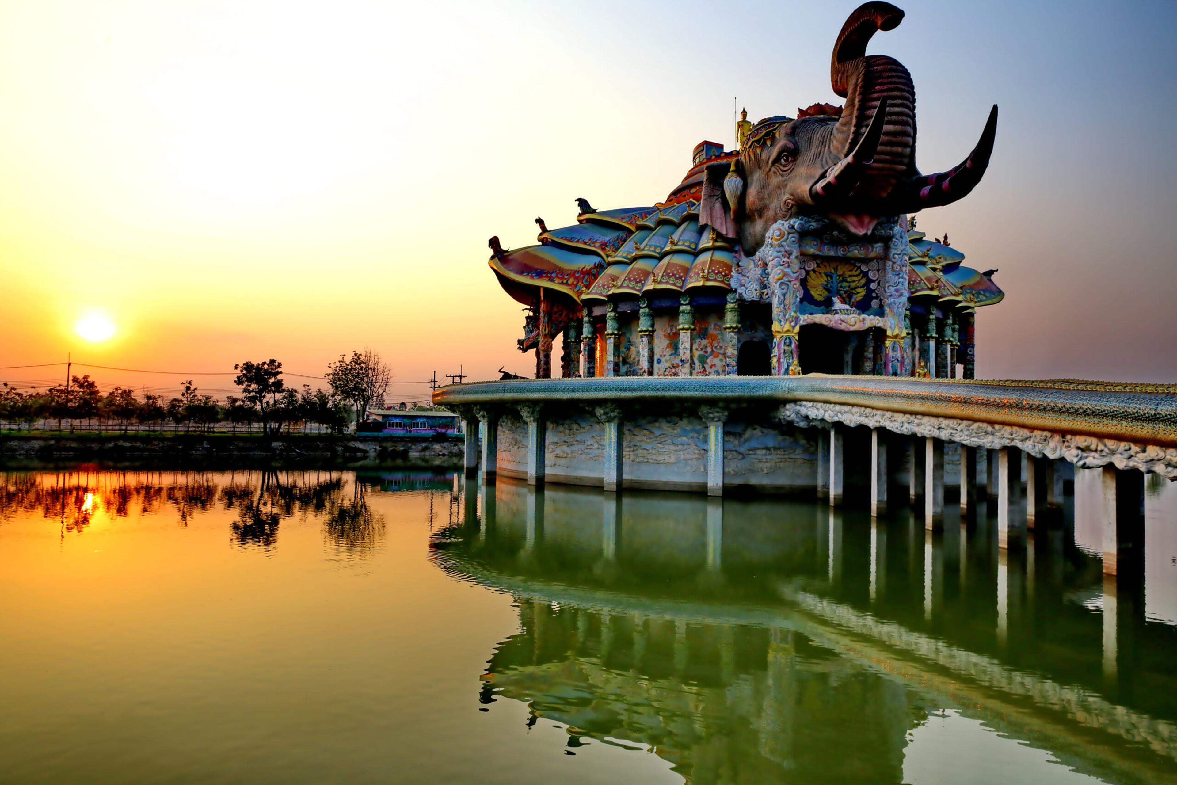 Wat Ban Rai in Thailand's Isaan province./Shutterstock