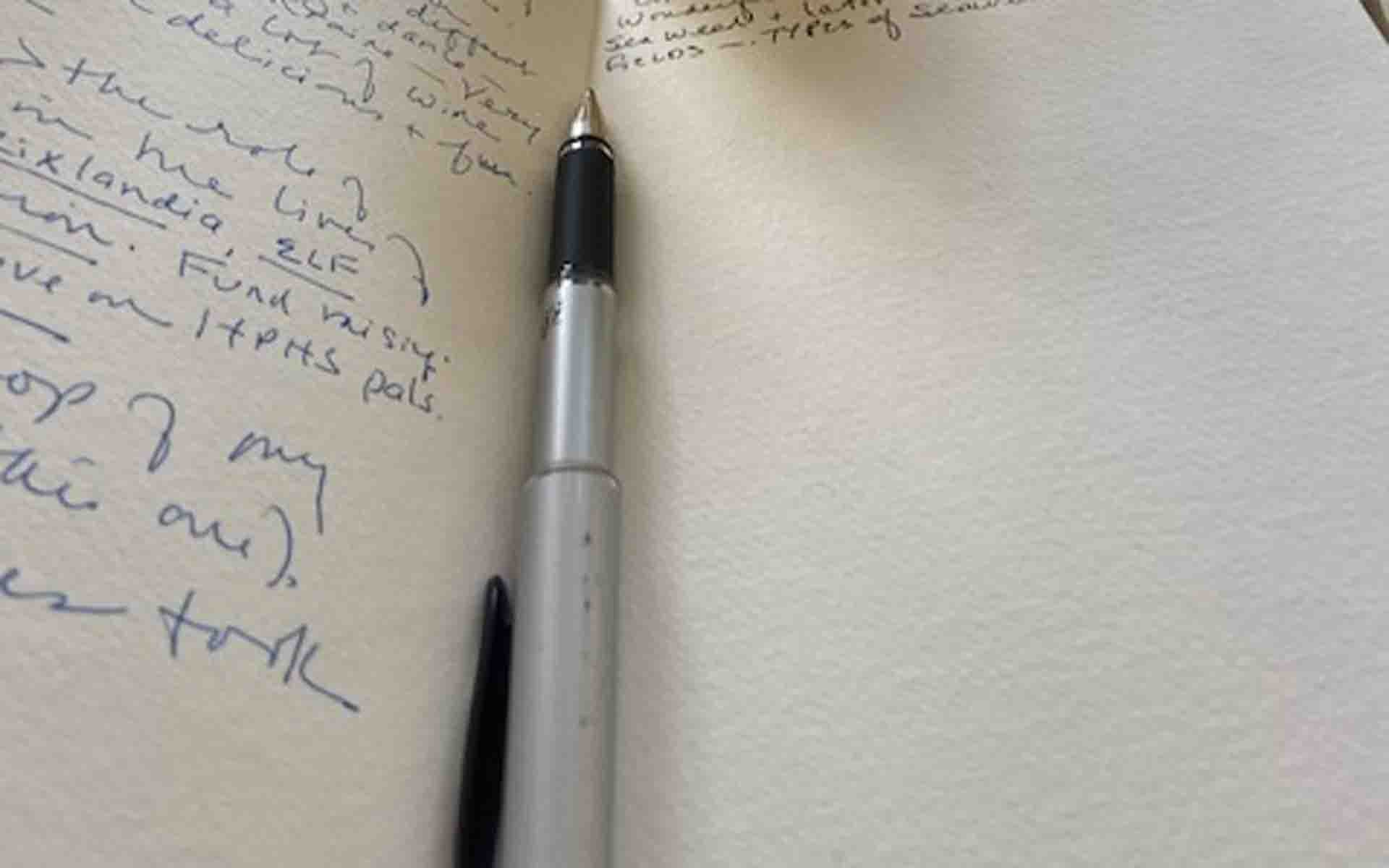 Journaling in ports of call, and just watching the world around me, was more fun than organized tours in some cases. Photo by Mary Morris