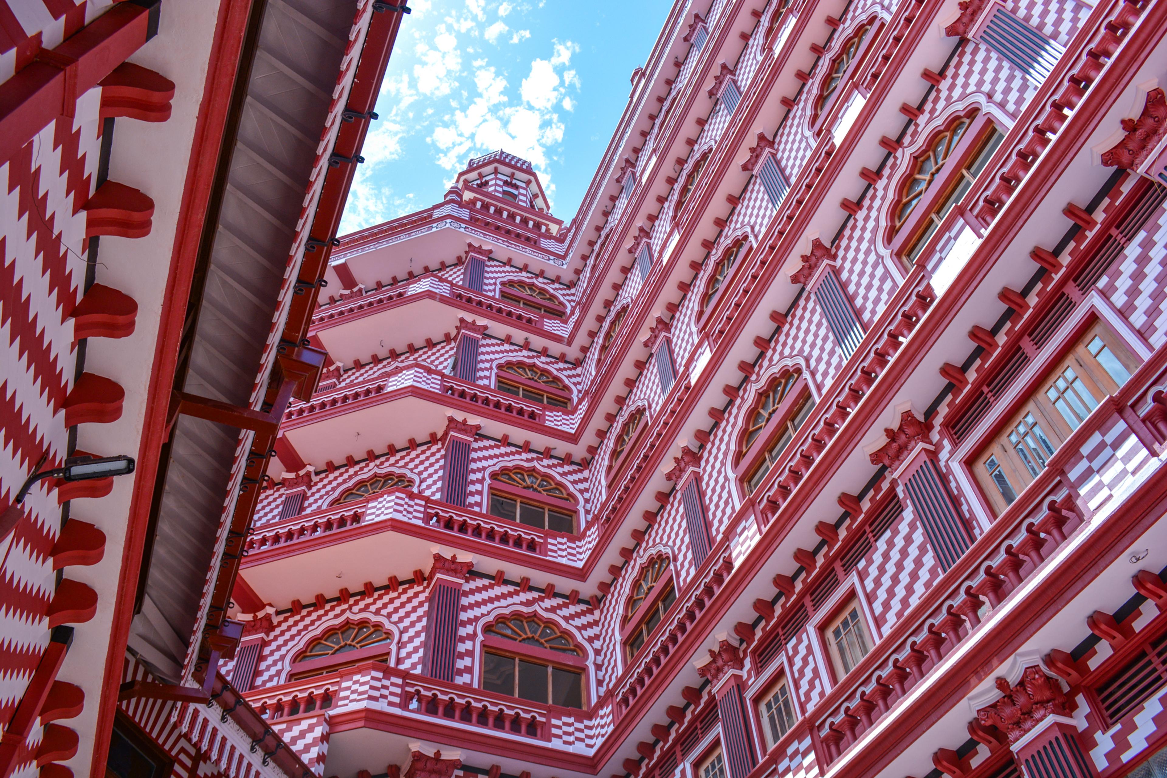 It's hard to miss this landmark in Colombo, Sri Lanka. The mosque was built in 1908./t off Bali is set on a rock and surrounded by crashing waves. Its sunsets are said to be spectacular./Photo by Ronan O'Connell for Silversea