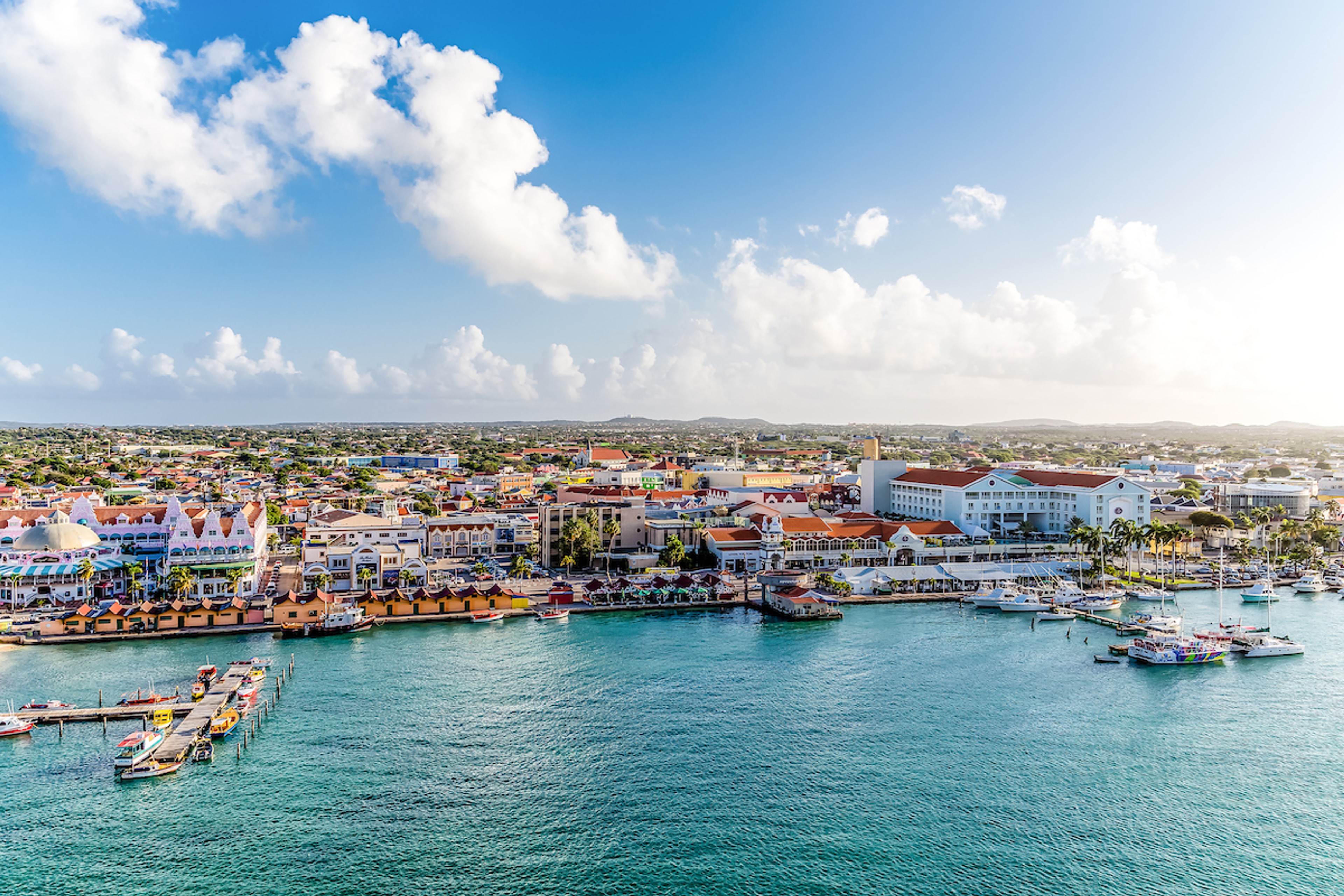 Oranjestad, the capital and largest city of Aruba/Shutterstock