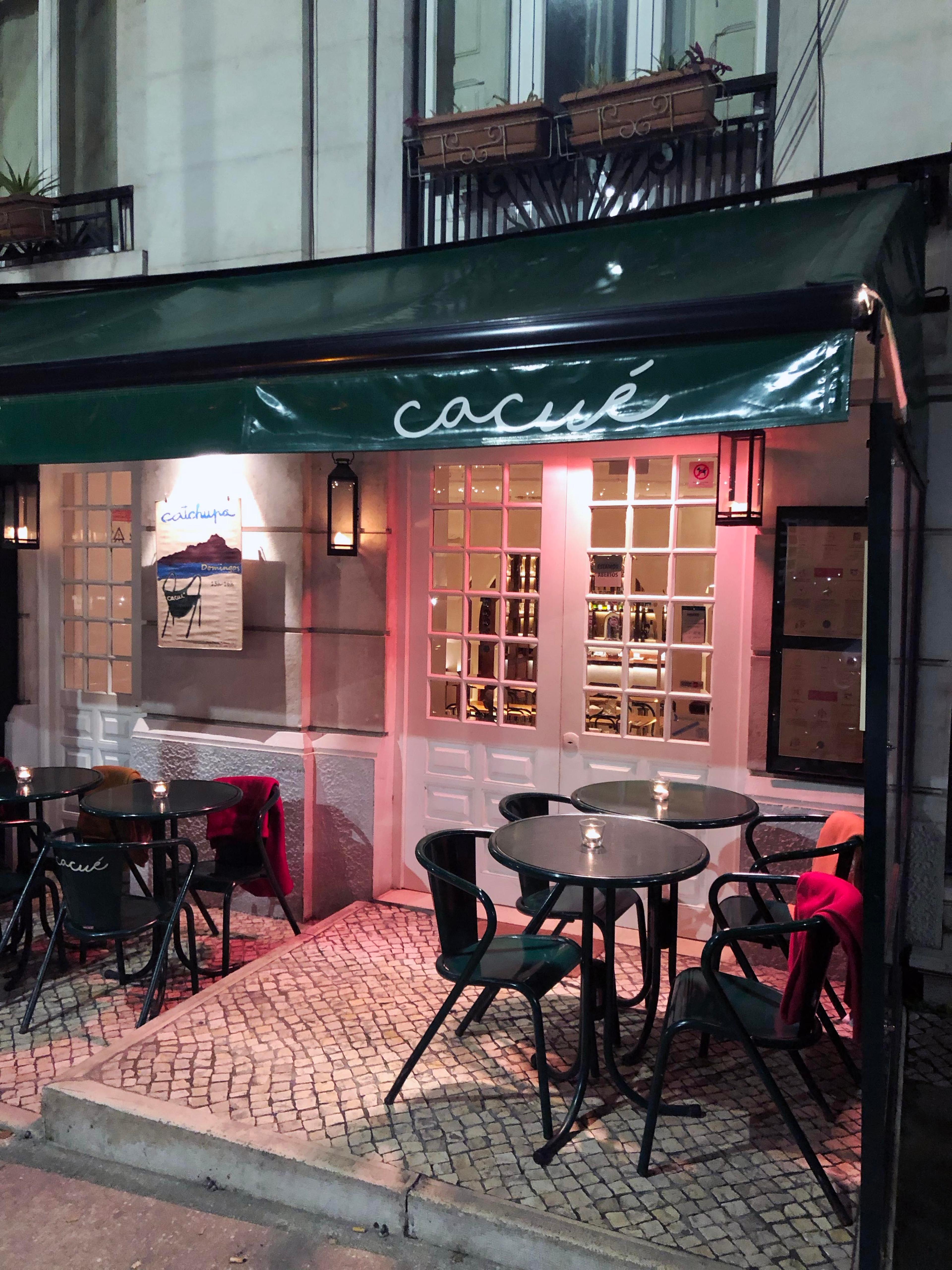 Cacué, one of Lisbon's traditional tascas./Howie Kahn