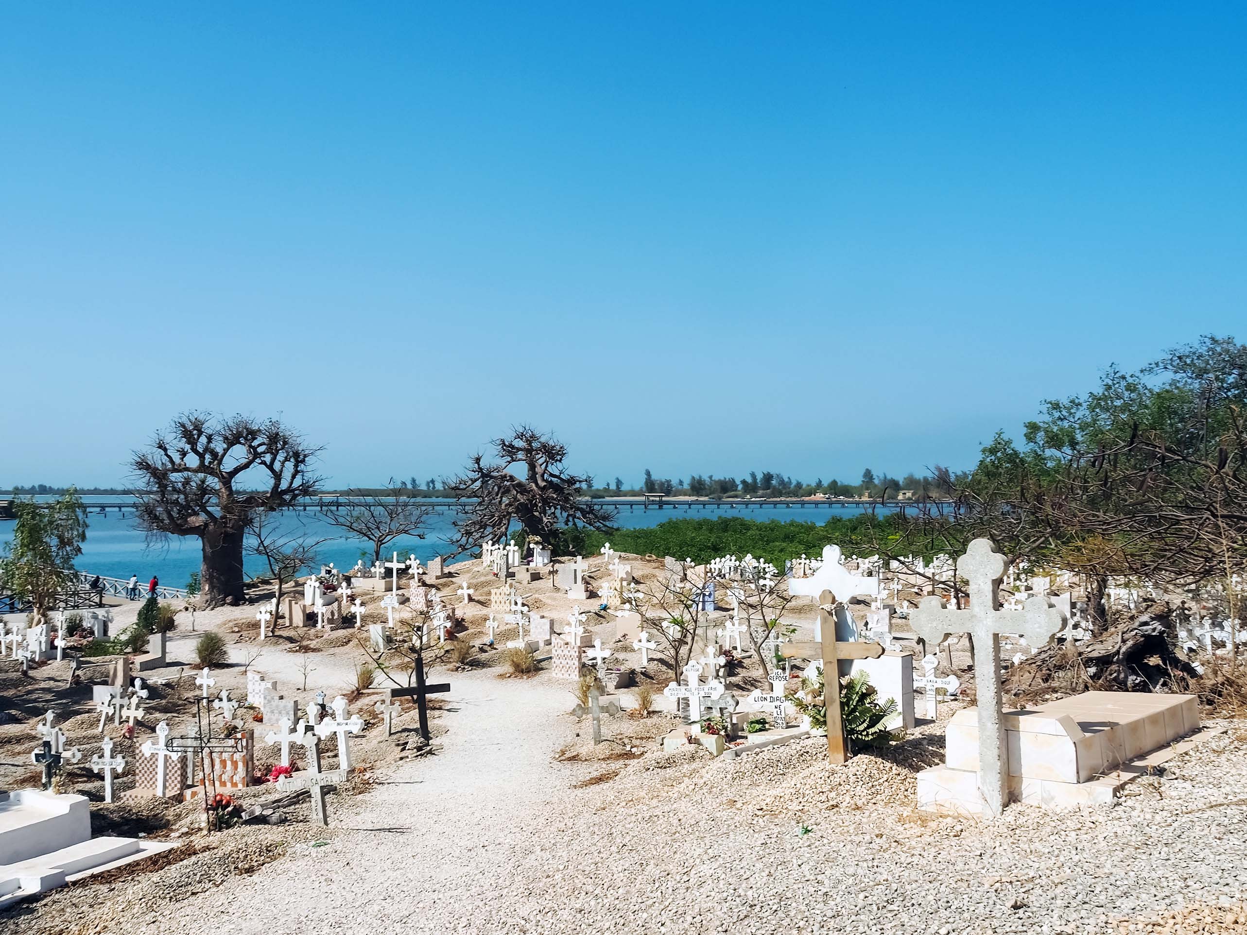 Fadiouth's cemetery is a testament to the village's religious tolerance./Alexandra Yingst