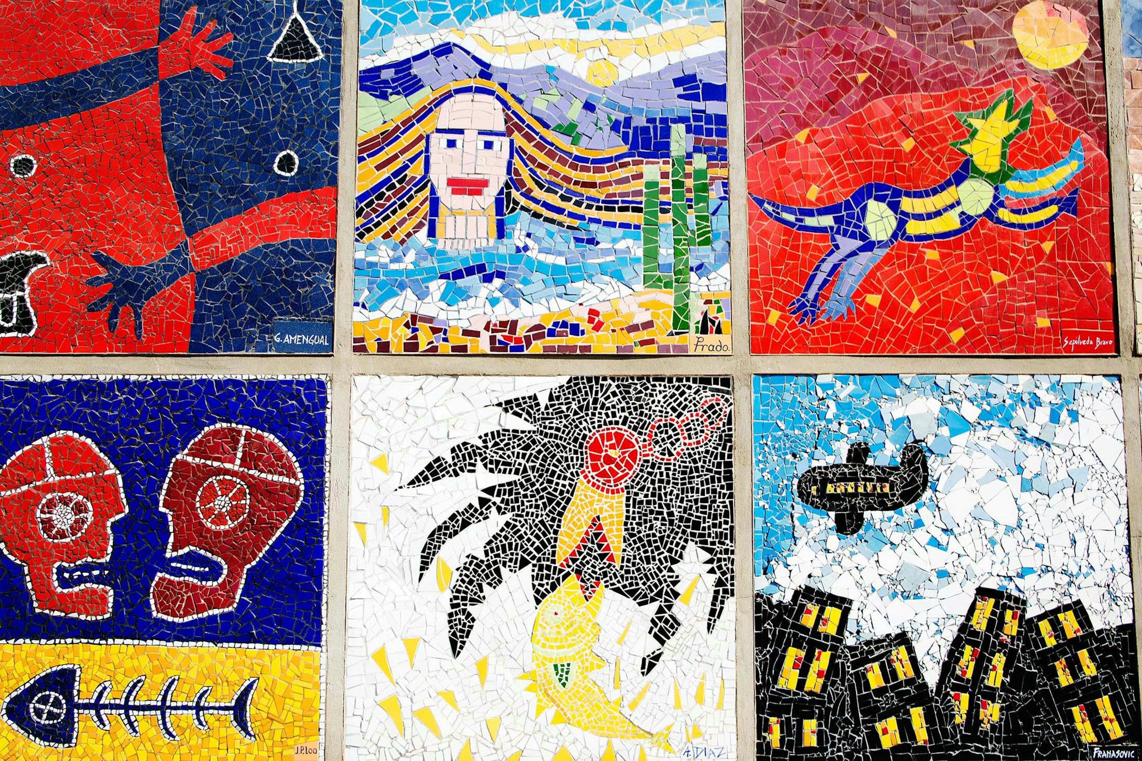 The artistic murals of Antofagasta, Chile./Lucia Griggi