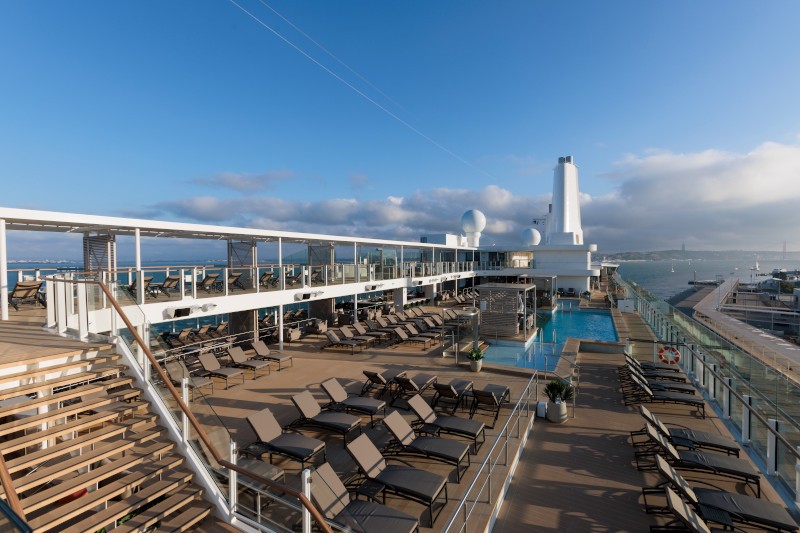 The layout of Silver Ray and Silver Nova is based on new design concepts./Silversea