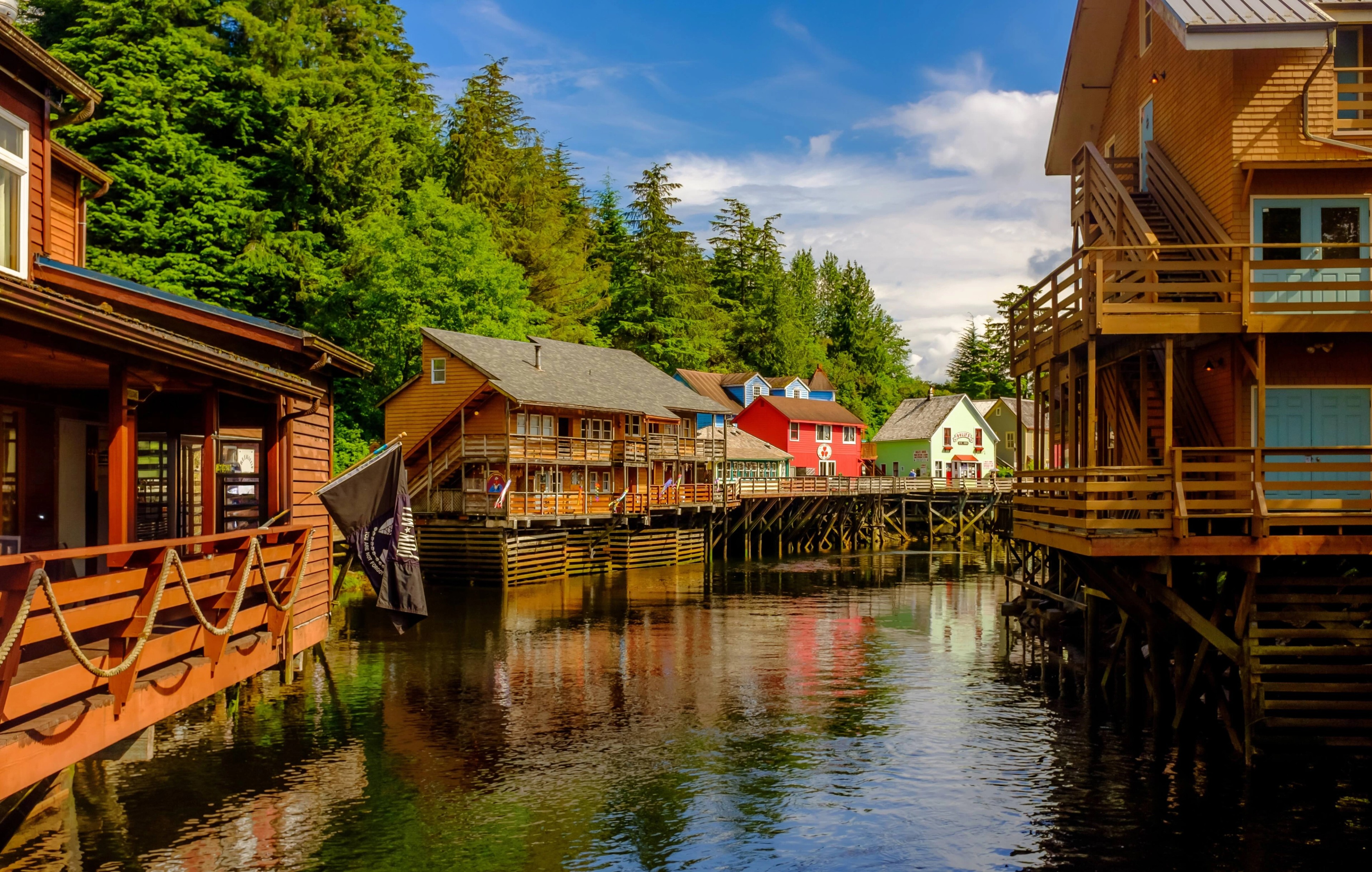 In Alaska's Ketchikan, a Highlight Experience to the city's street-on-stilts offers history and wonderful galleries and shops.
