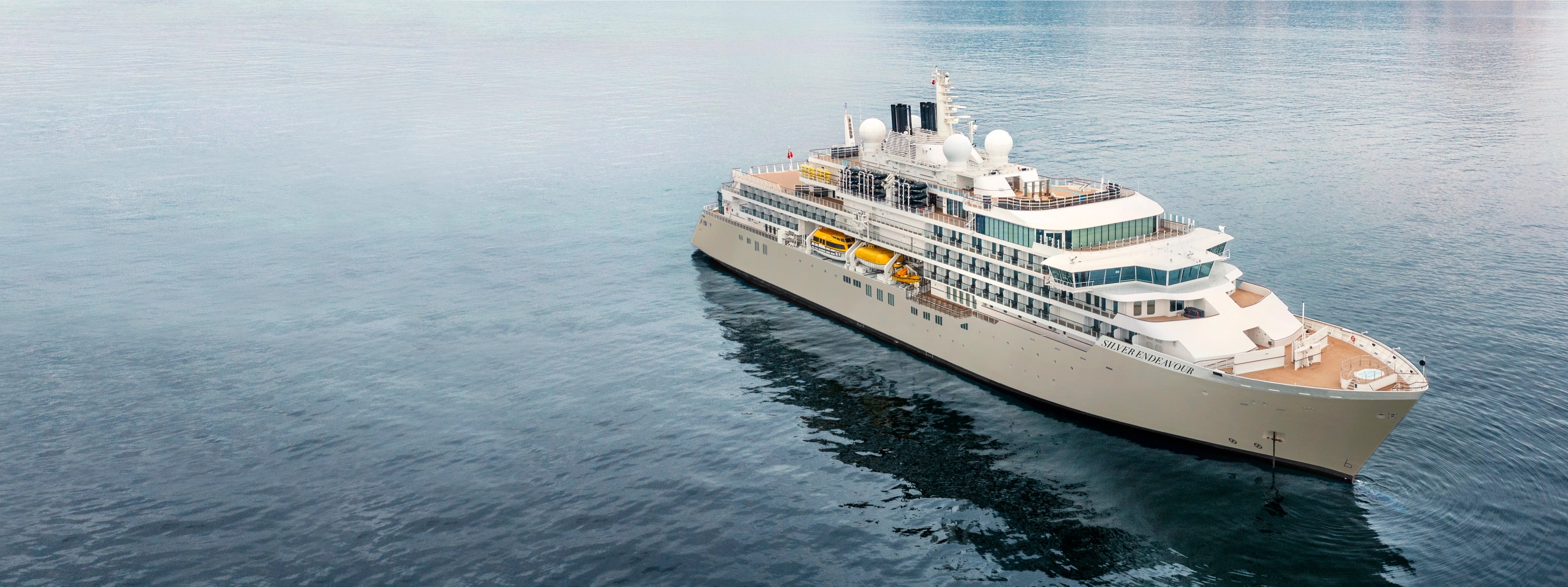 Silversea Cruises' Silver Endeavour, classified as a PC6 ice-class vessel, is the latest addition to the Silversea fleet./Silversea