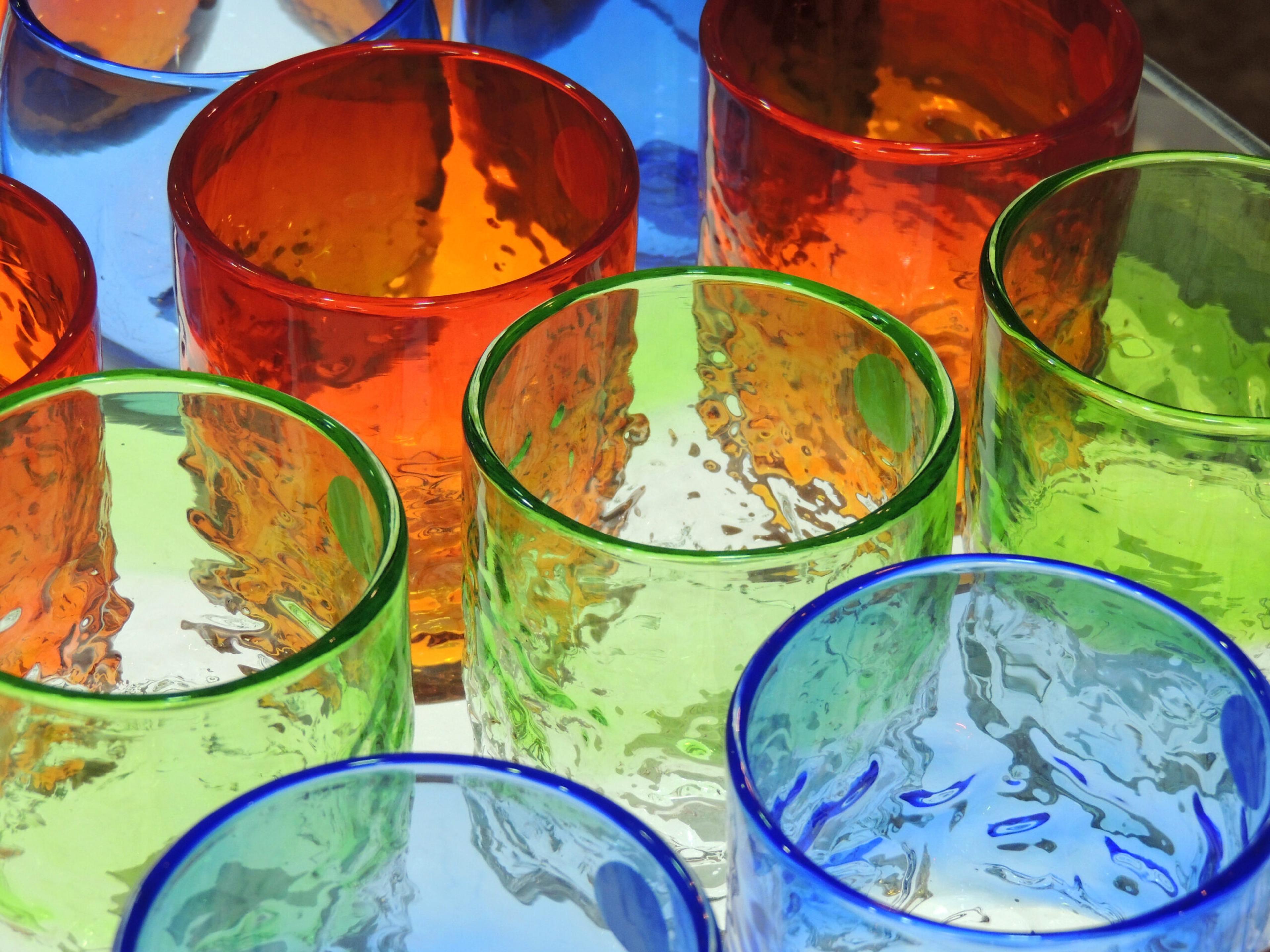 Colorful Ryuku glassware/Shutterstock