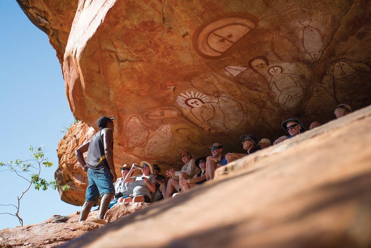 Aboriginal rock art is one of the most enigmatic draws of Australia's Kimberley region./Liz Jack