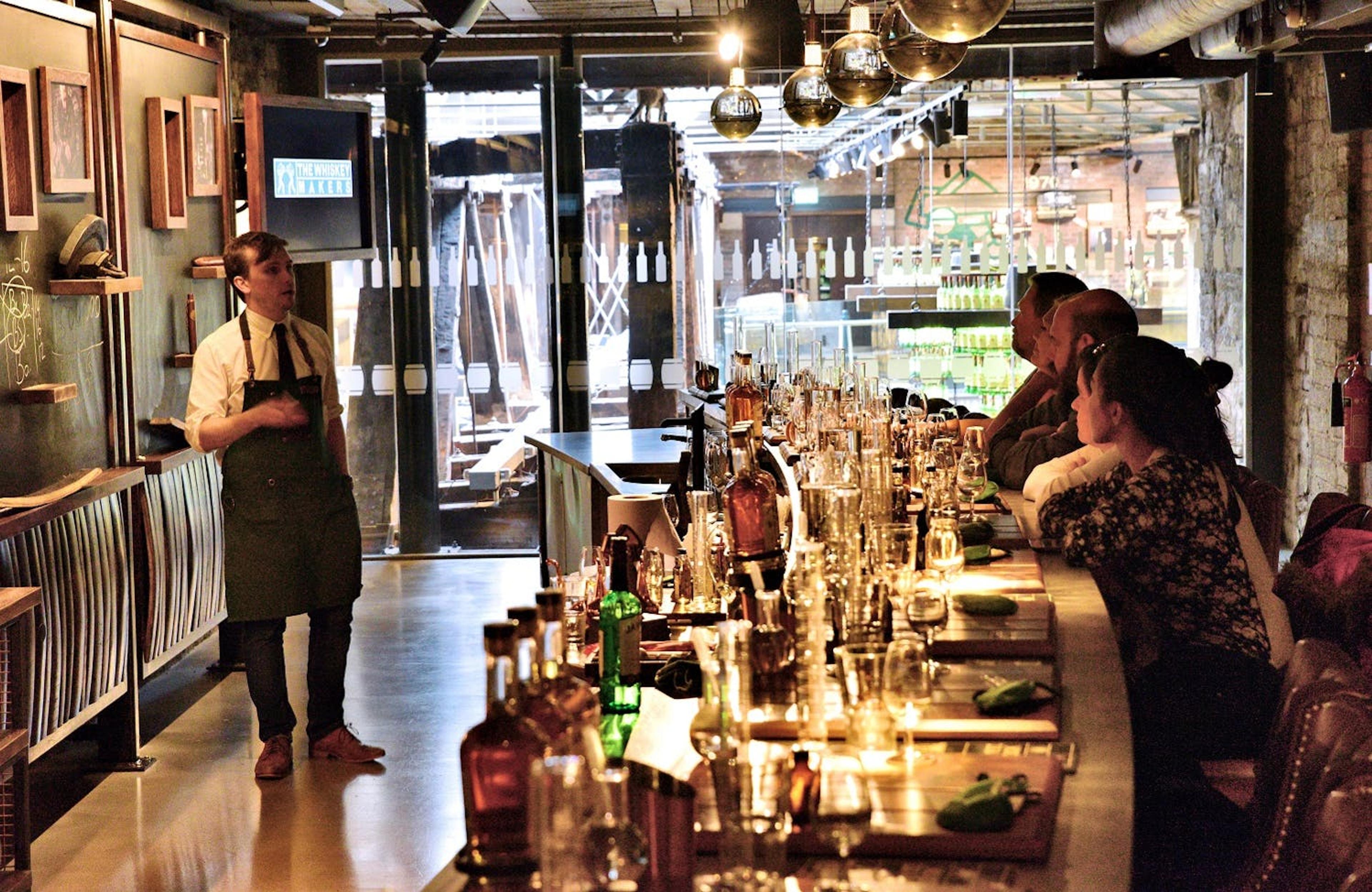 The Jameson Distillery in Dublin offers a number of workshops, including whiskey blending classes./Ronan O'Connell