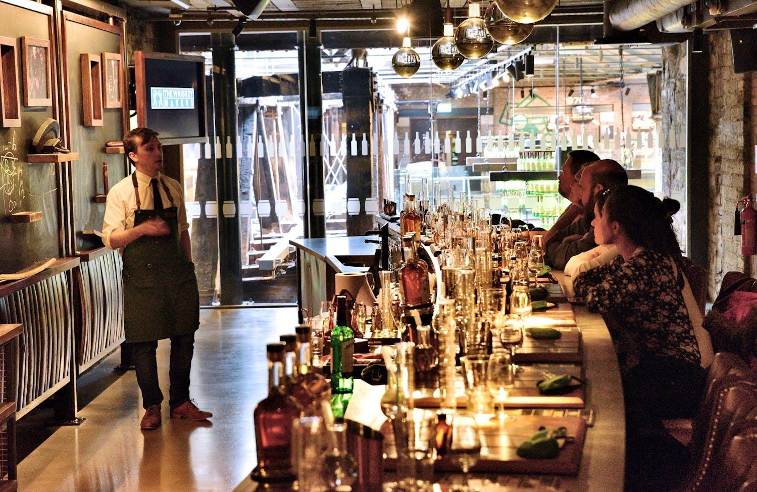The Jameson Distillery in Dublin offers a number of workshops, including whiskey blending classes./Ronan O'Connell