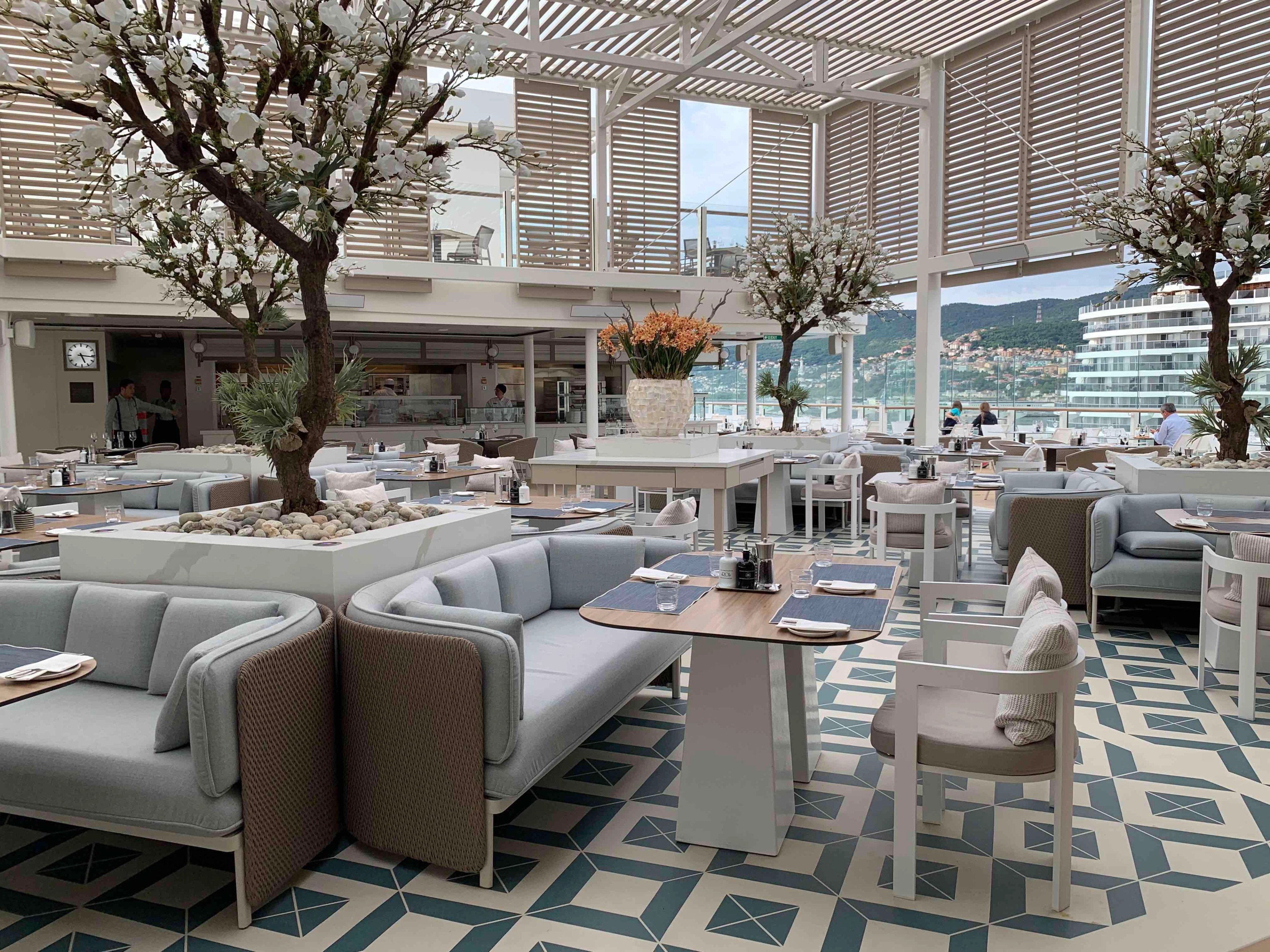 This is an all-new venue on Silver Nova called the Marquee Deck./Photo by Teijo Niemela for Silversea