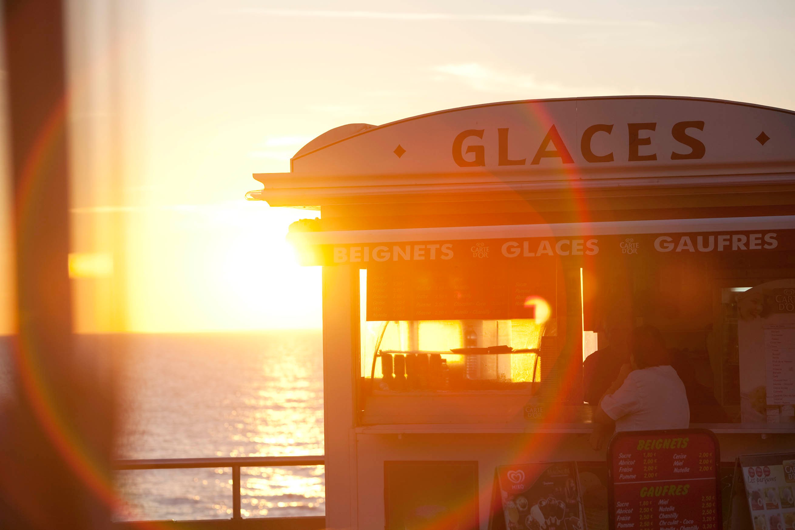 Gelato and glaces are the delicious Mediterranean versions of ice cream. /Silversea photo