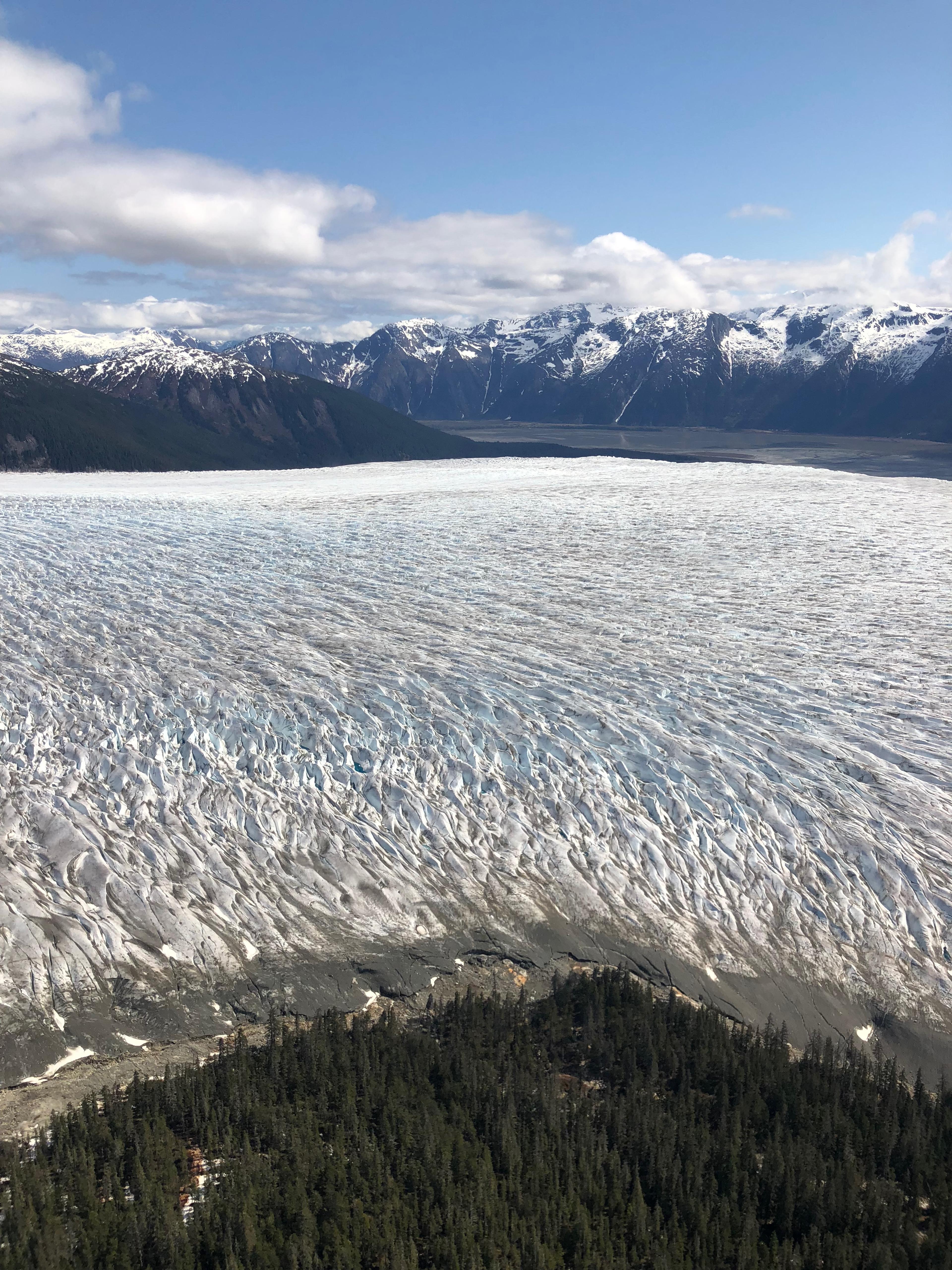 Taku River and Glacier, outside Juneau