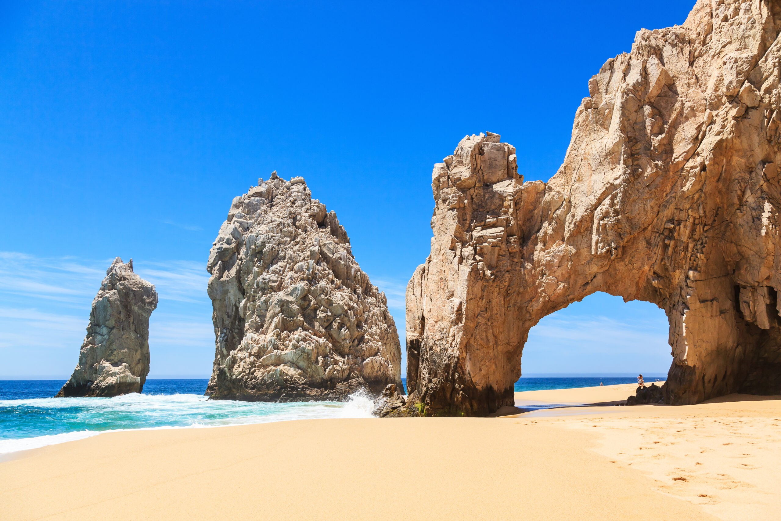 Cabo San Lucas is famous for its natural rock formation, known as El Arco./Shutterstock
