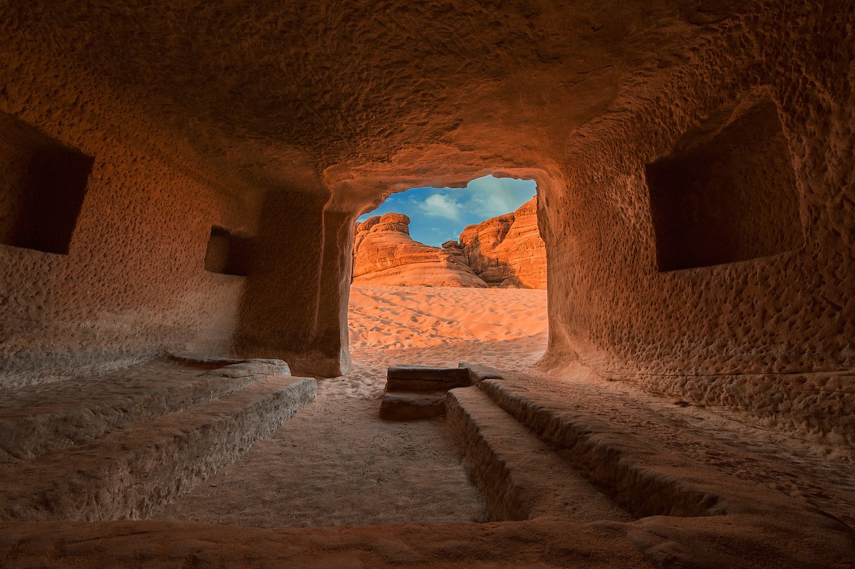 Hegra, in AlUla, is the first UNESCO World Heritage Site in the Kingdom of Saudi Arabia./Shutterstock
