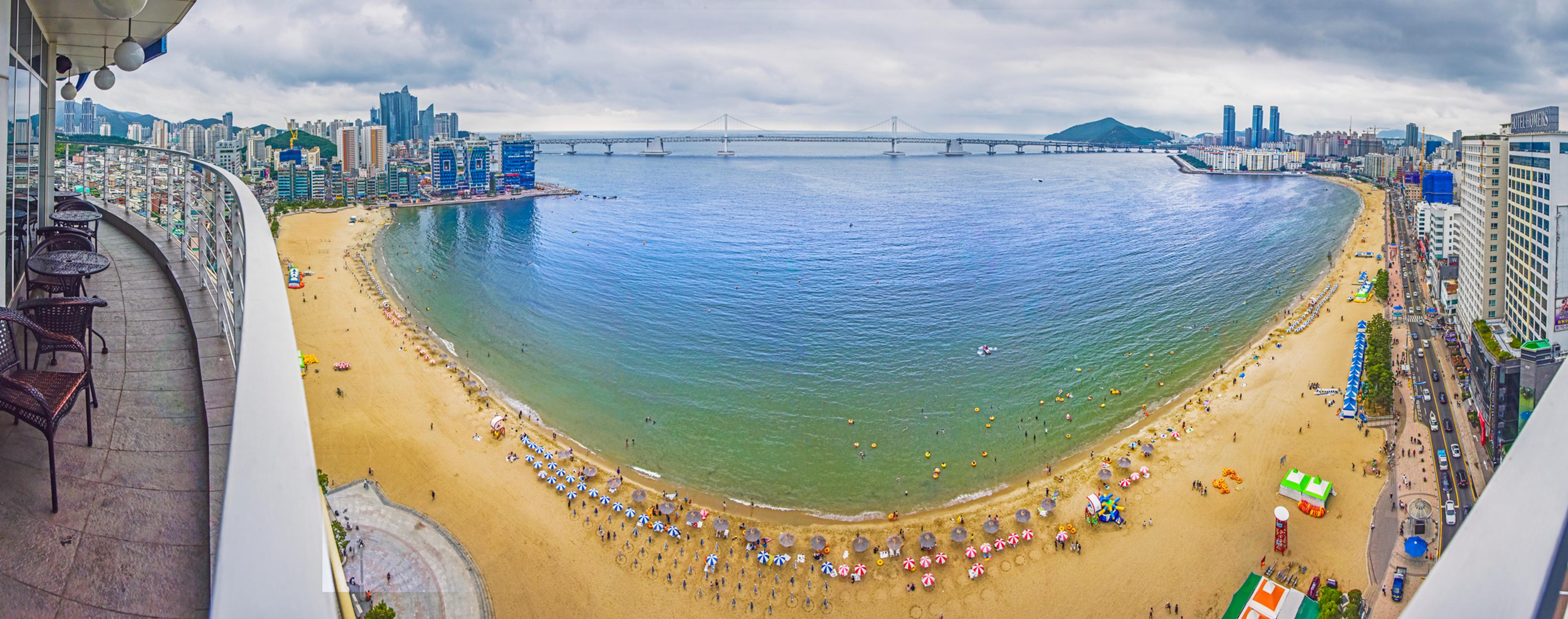 The view toward Busan's Gwangan Bridge./Korea National Tourist Organization