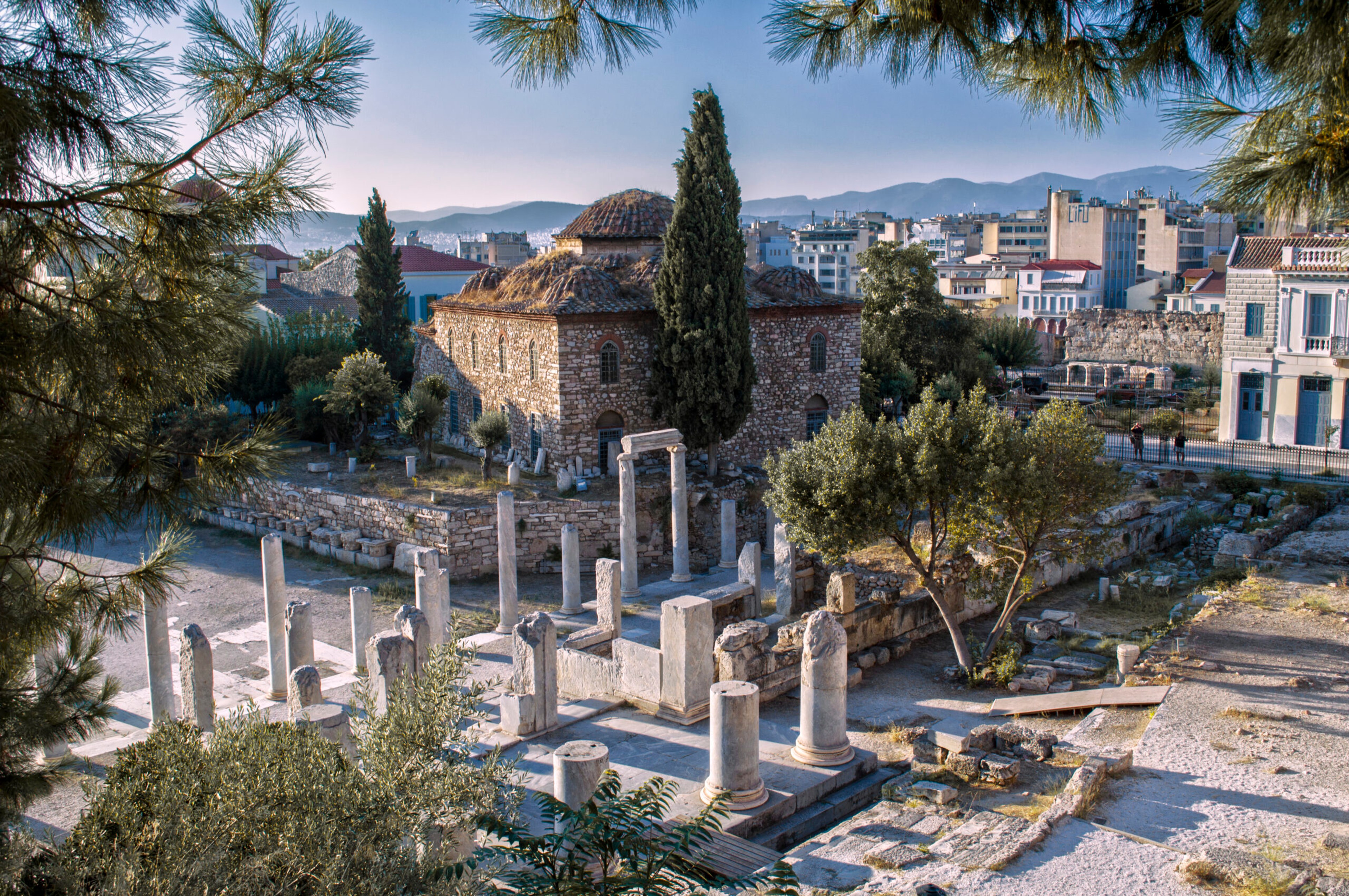 Fethiye Cami is on the corner of the Panos and Pelopida streets near the Roman Agora.