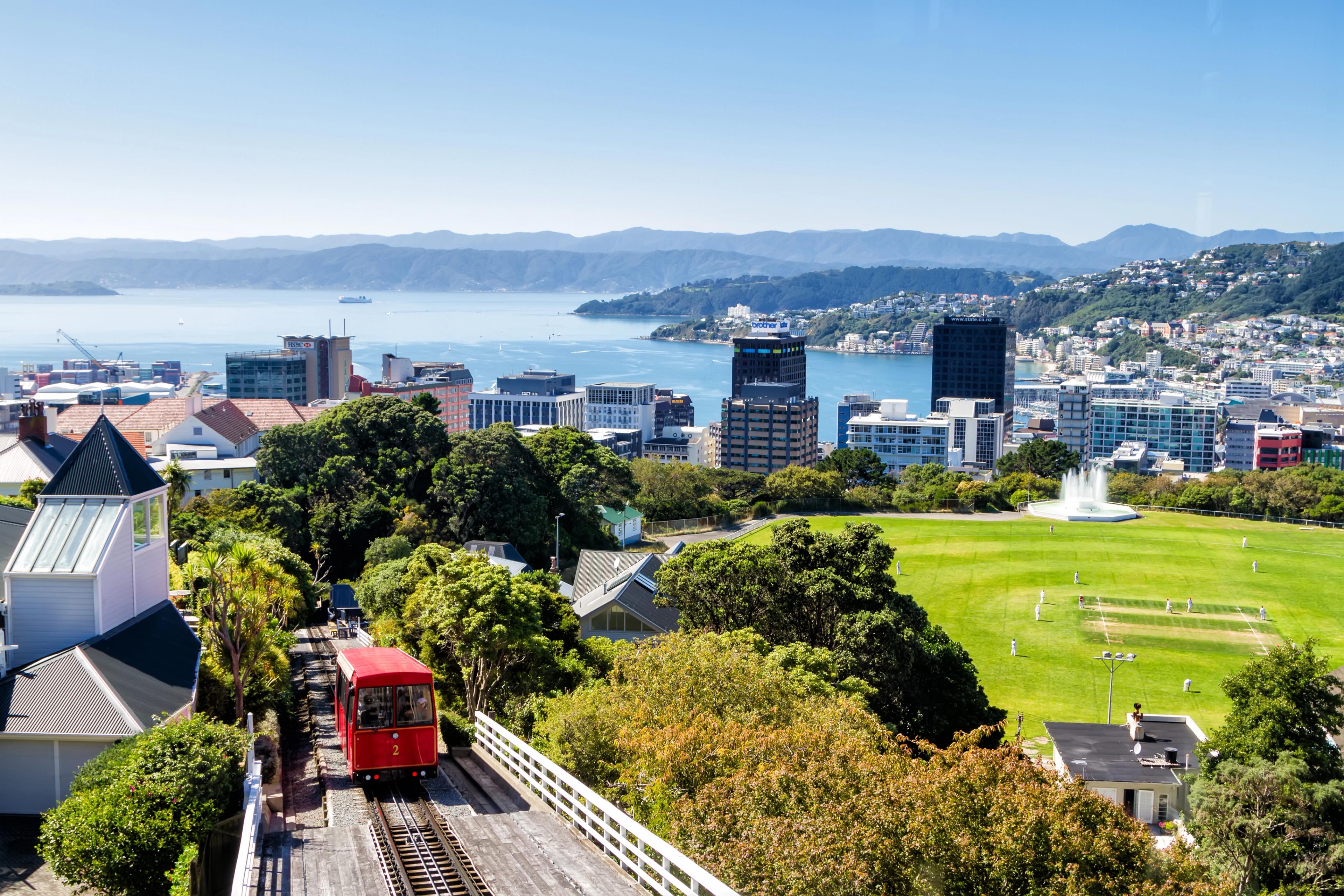 Wellington's Cable Car, one of the many attractions in New Zealand's capital city./Shutterstock.