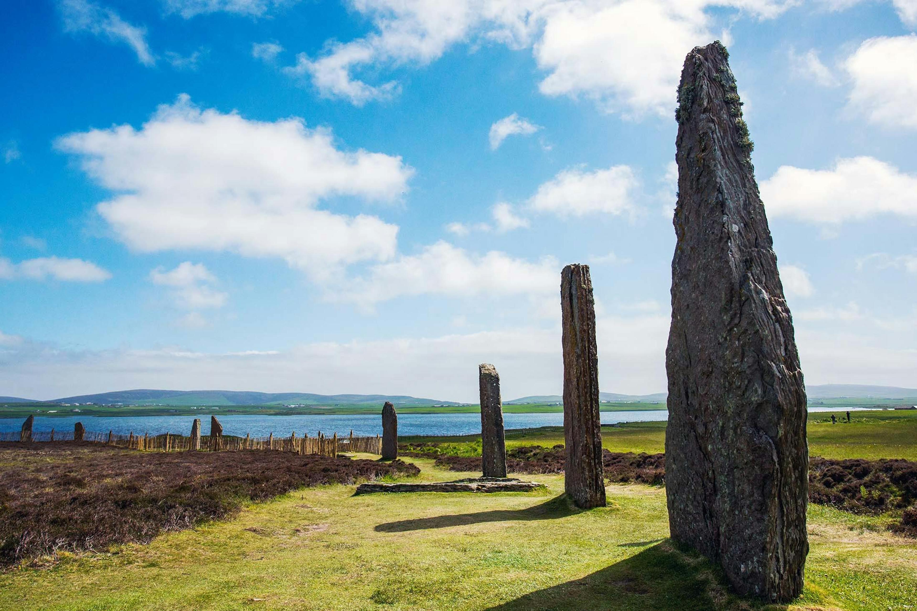 The Ring of Brogdar features 36 standing rocks in a circle./Lucia Griggi