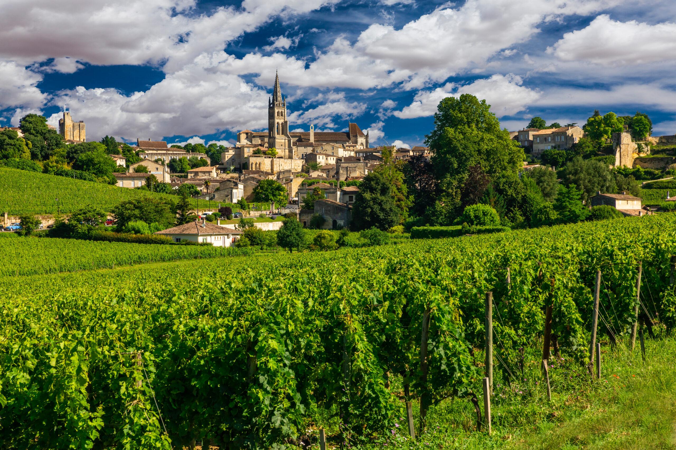 Saint-Emilion is one of the principal red wine areas of Bordeaux, France./Getty Images