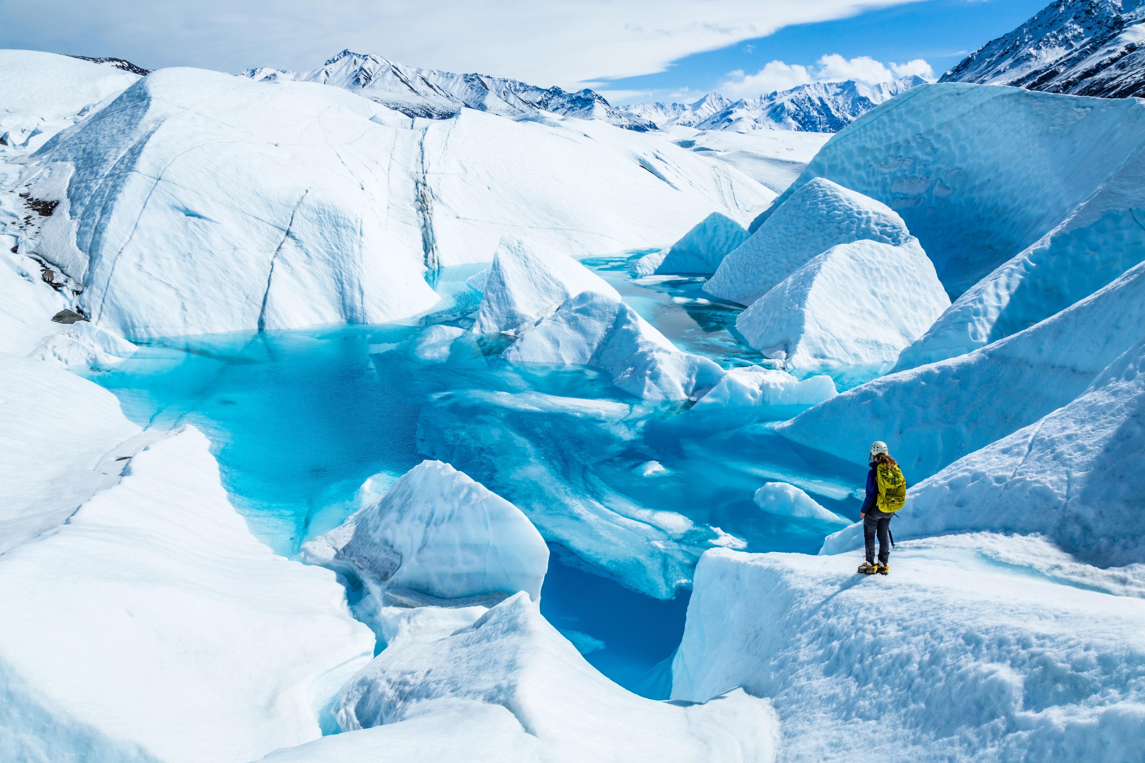 Matanuska Glacier, Alaska.
