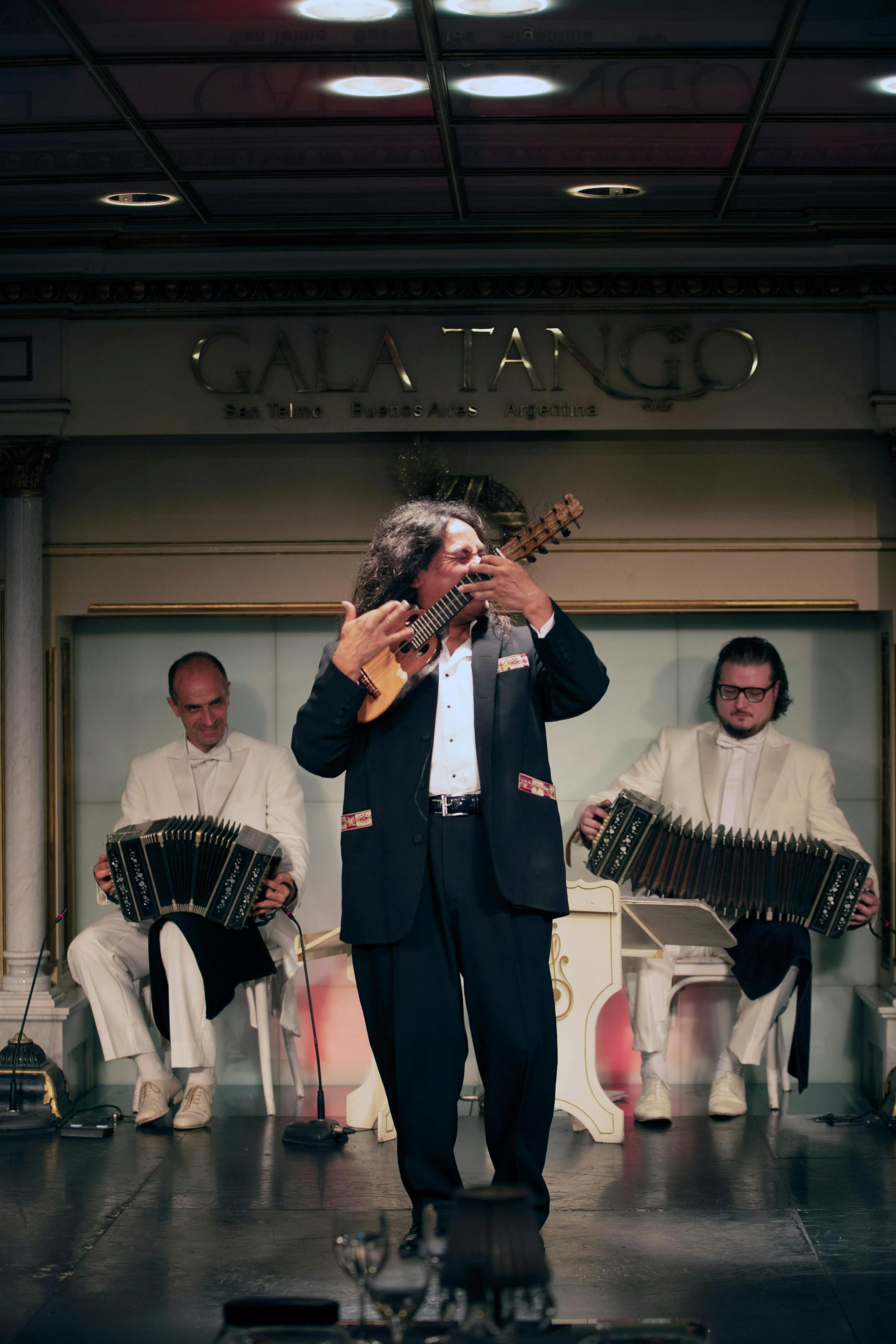 Catch a performance of tango in Buenos Aires.