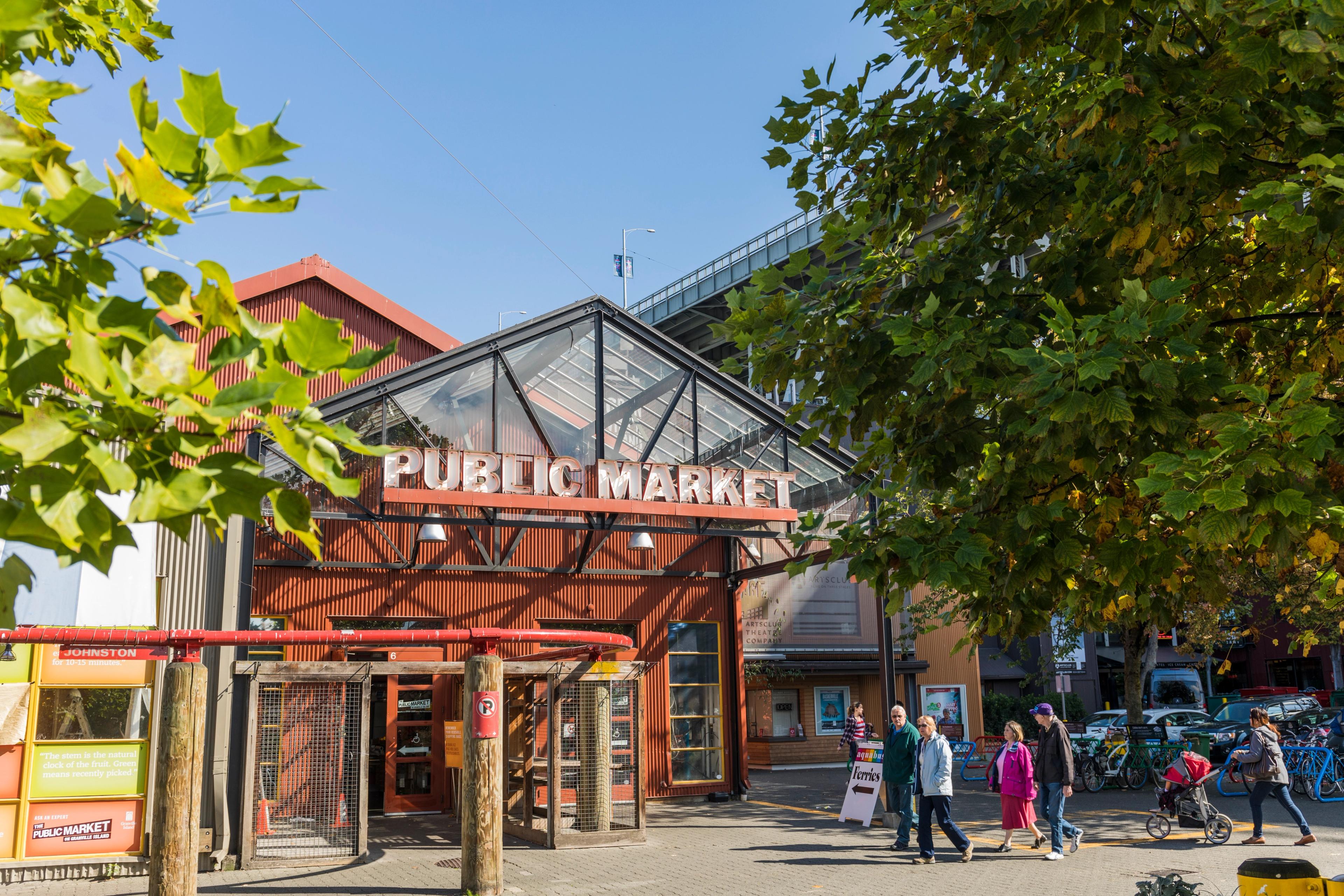 Granville Island Public Market, Vancouver. Photo via Destination Vancouver./Nelson Mouellic