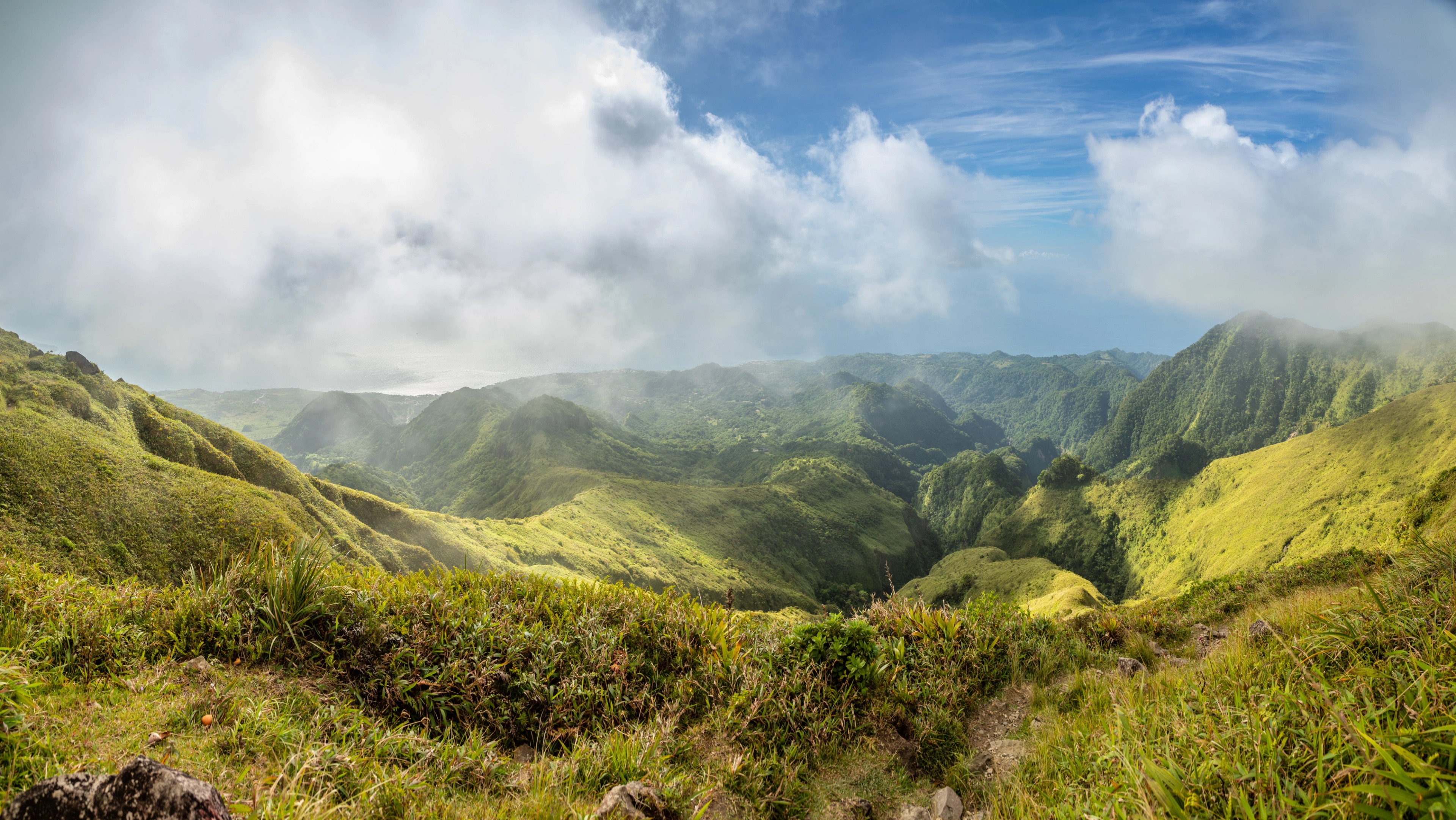 Mt. Pelee volcano, the softer side of Martinique, one of 14 island ports of call./Shutterstock