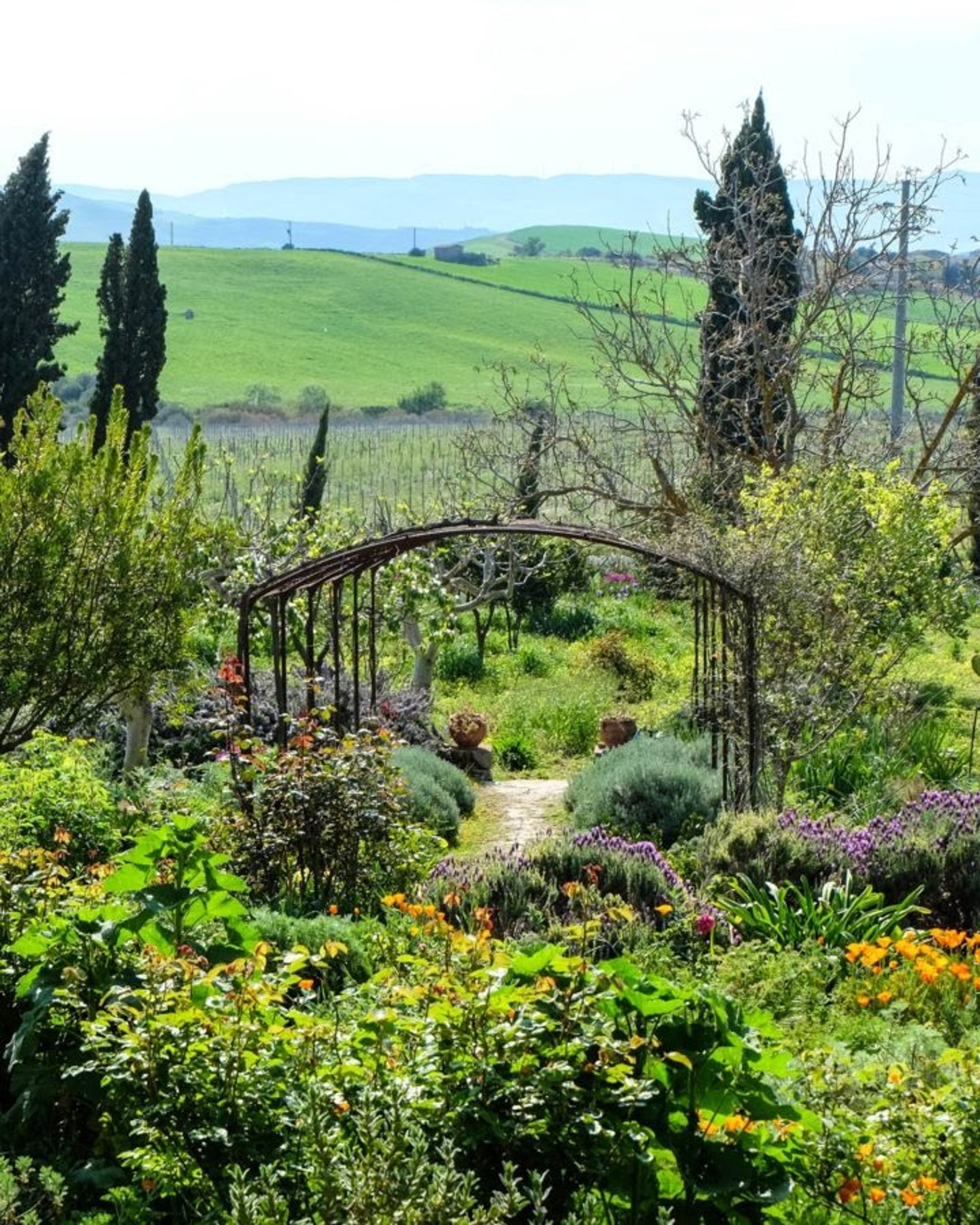 The gardens of Case Vecchie./Howie Kahn