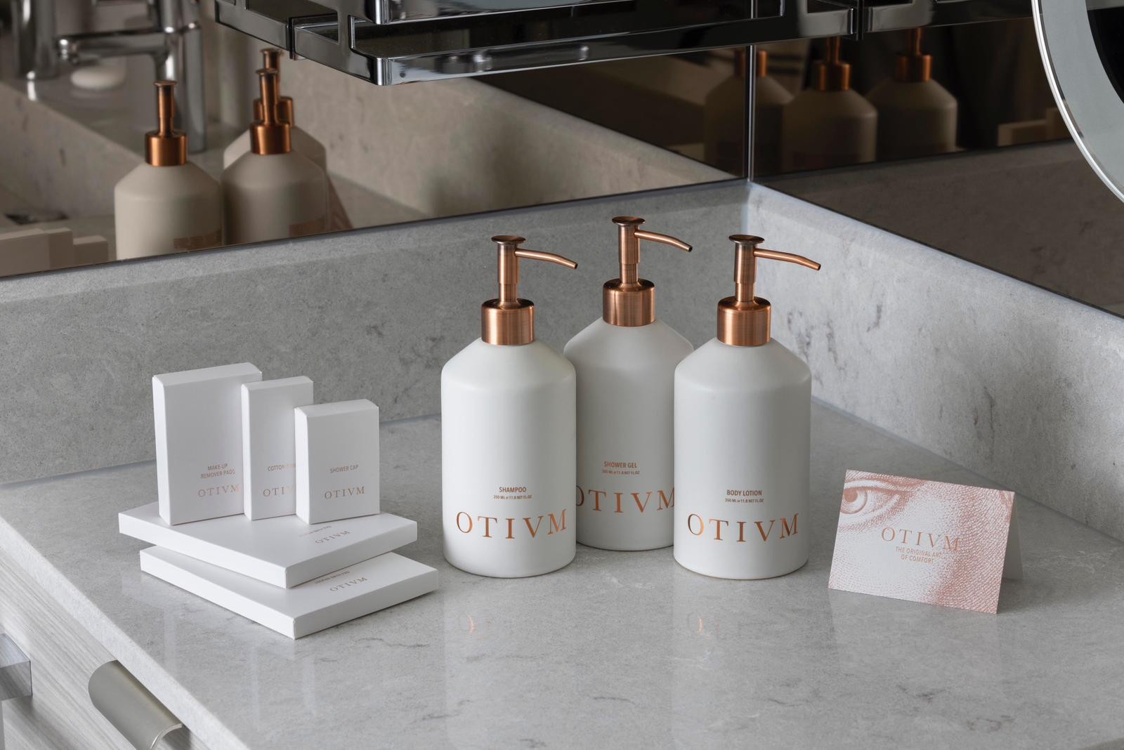 Otium toiletries on Silver Nova