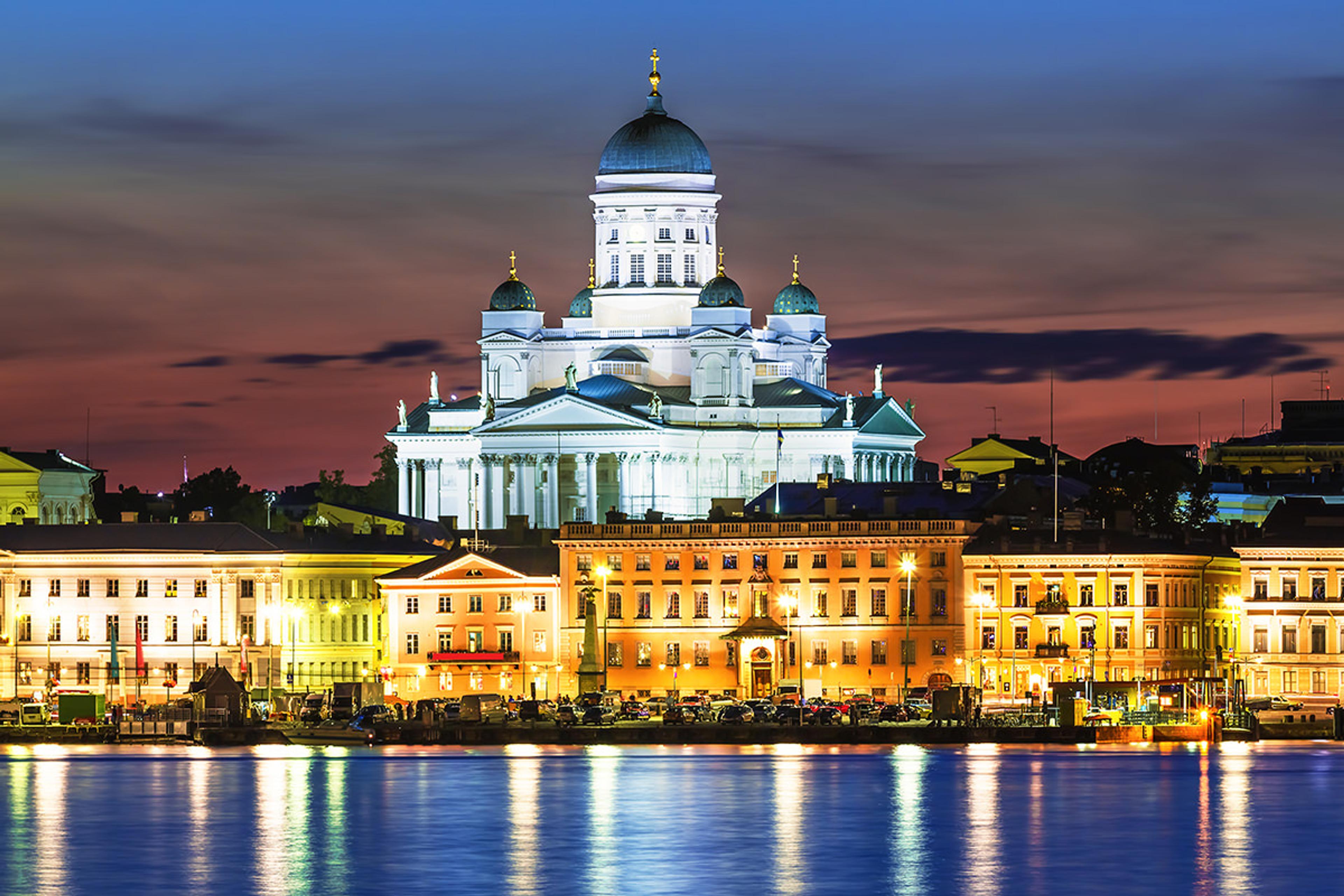 Helsinki's bustling waterfront/Shutterstock