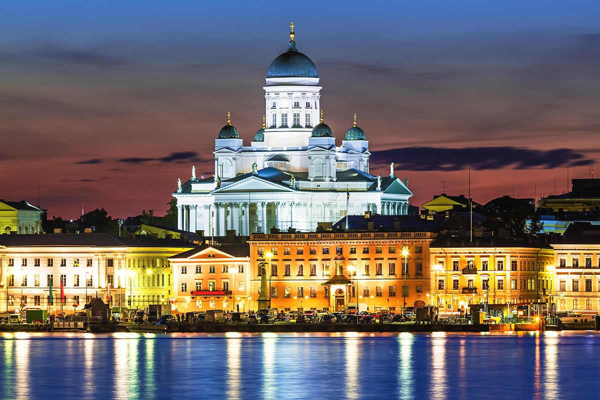 Helsinki's bustling waterfront/Shutterstock