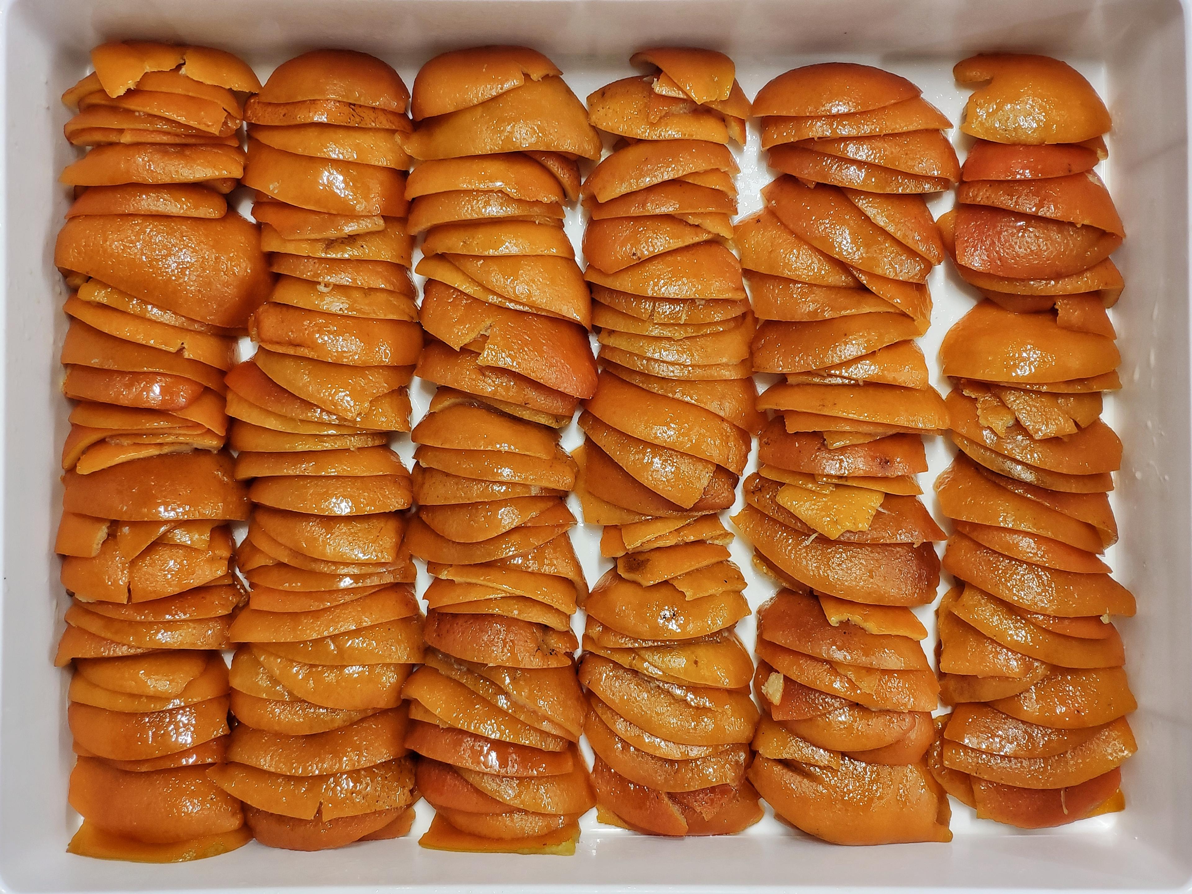 Caffè Sicilia's famous candied orange zests, the choice of many award-winning panettone makers/Giuseppe Portuesi