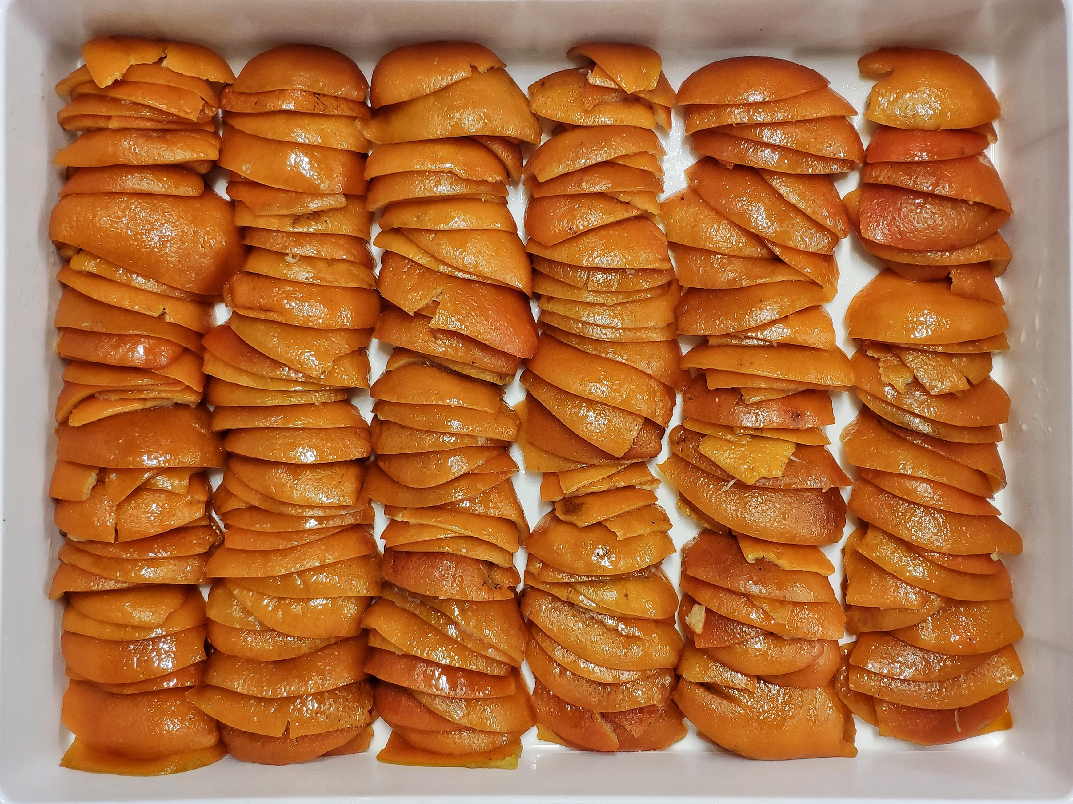 Caffè Sicilia's famous candied orange zests, the choice of many award-winning panettone makers/Giuseppe Portuesi