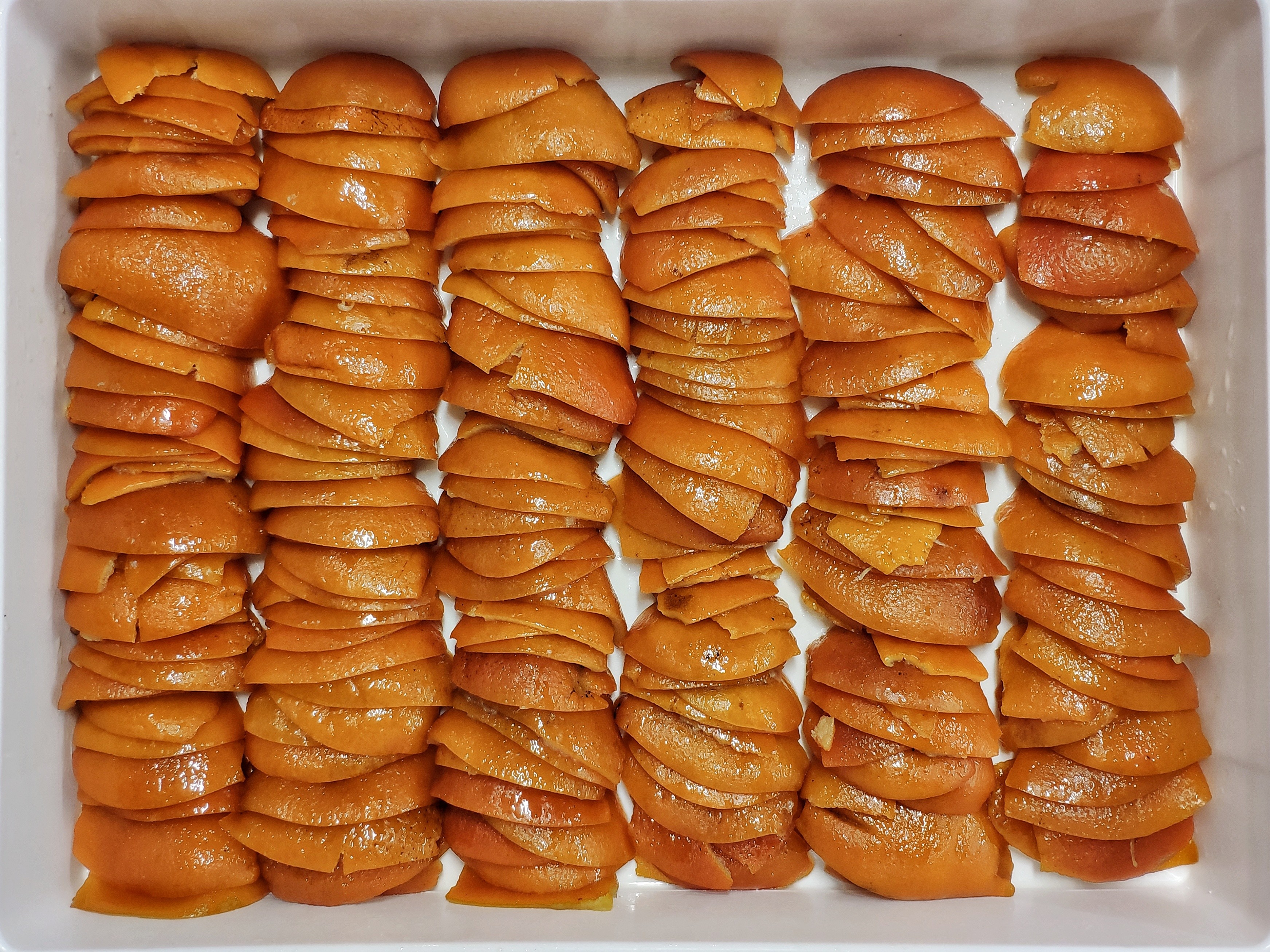 Caffè Sicilia's famous candied orange zests, the choice of many award-winning panettone makers/Giuseppe Portuesi