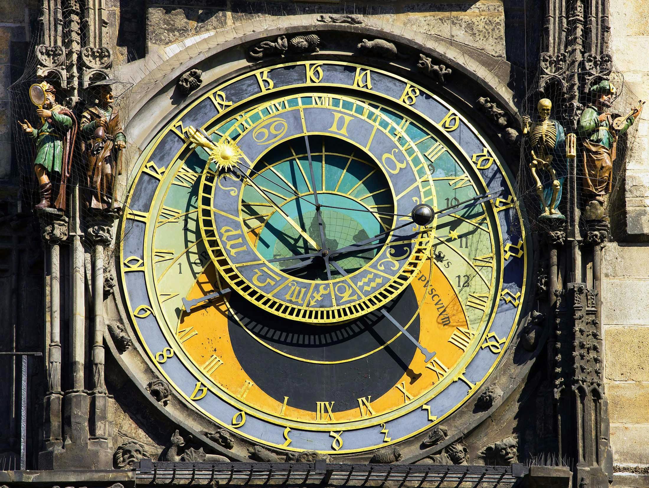 Prague's Astronomical Clock, Prague, Czech Republic./Andrew Shiva