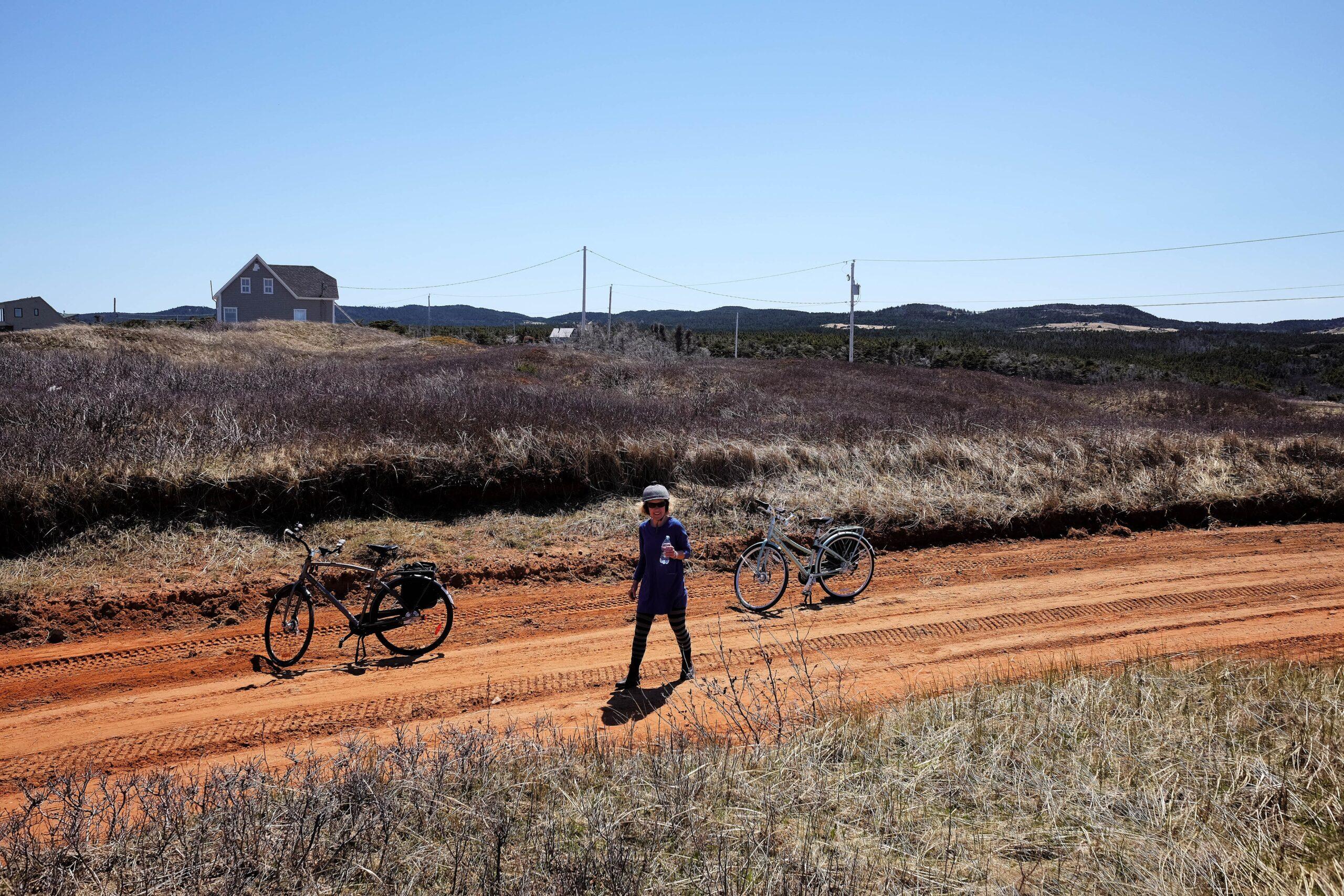Biking gives you a closeup view of the islands, but beware the wind./Photo John Loach/Wikimedia Commons